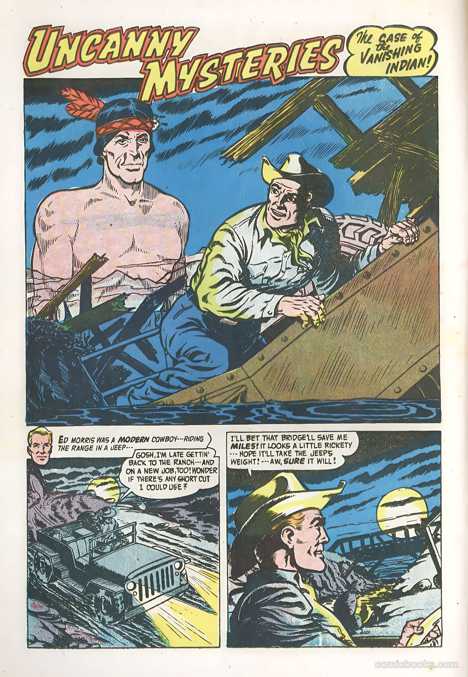Adventures into the Unknown #78 (1956) — page 14 of 36