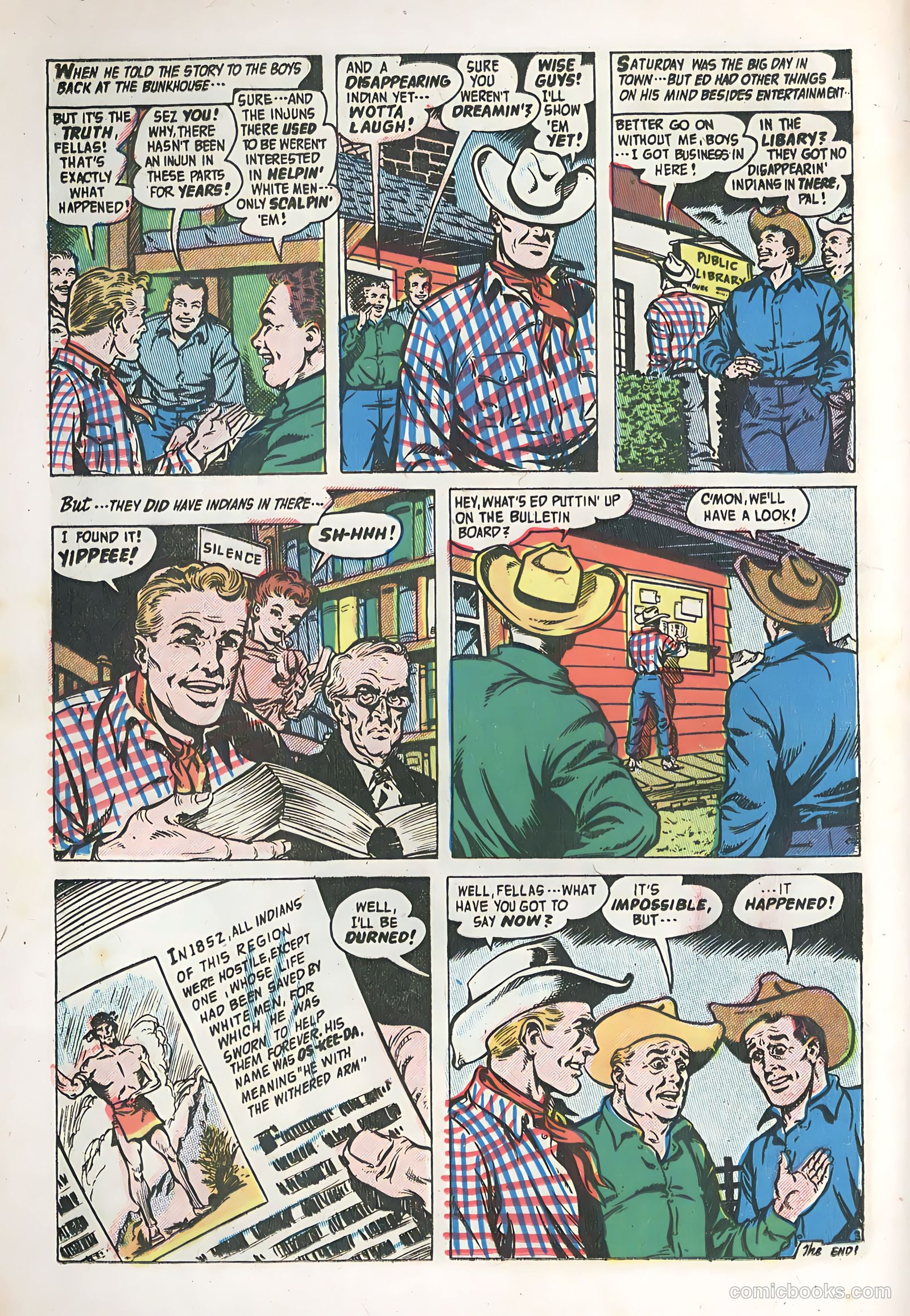 Adventures into the Unknown #78 (1956) — page 16 of 36