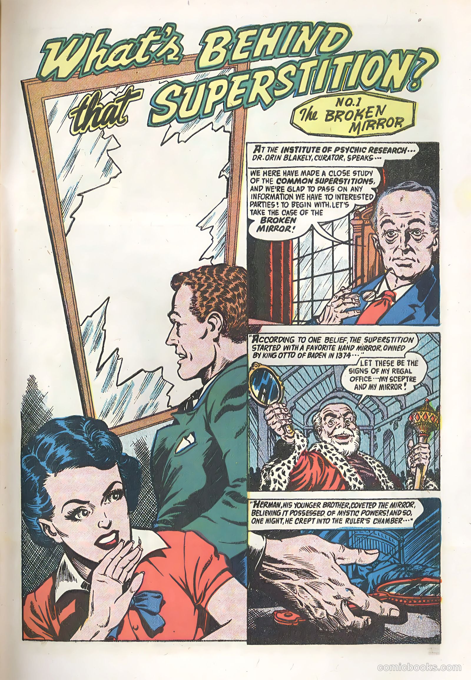 Adventures into the Unknown #78 (1956) — page 31 of 36