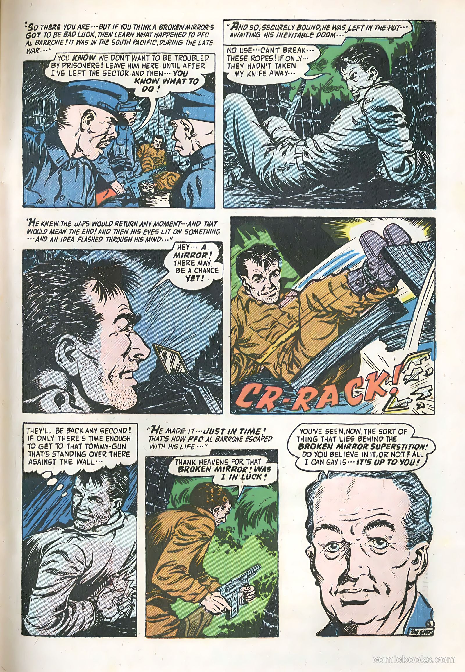 Adventures into the Unknown #78 (1956) — page 33 of 36