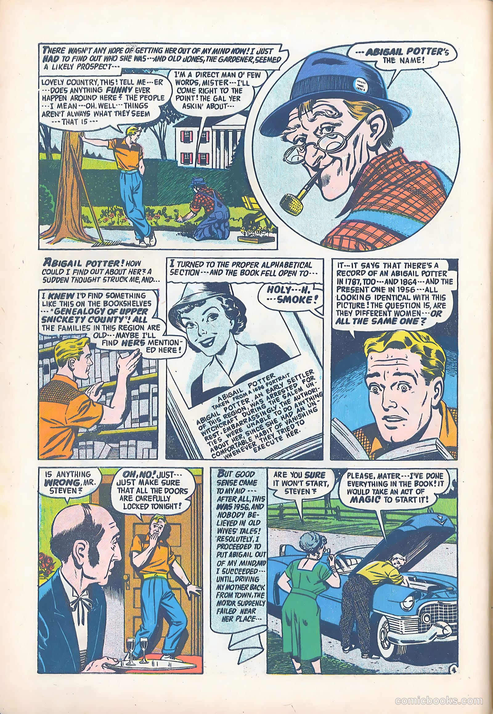 Adventures into the Unknown #79 (1956) — page 6 of 36