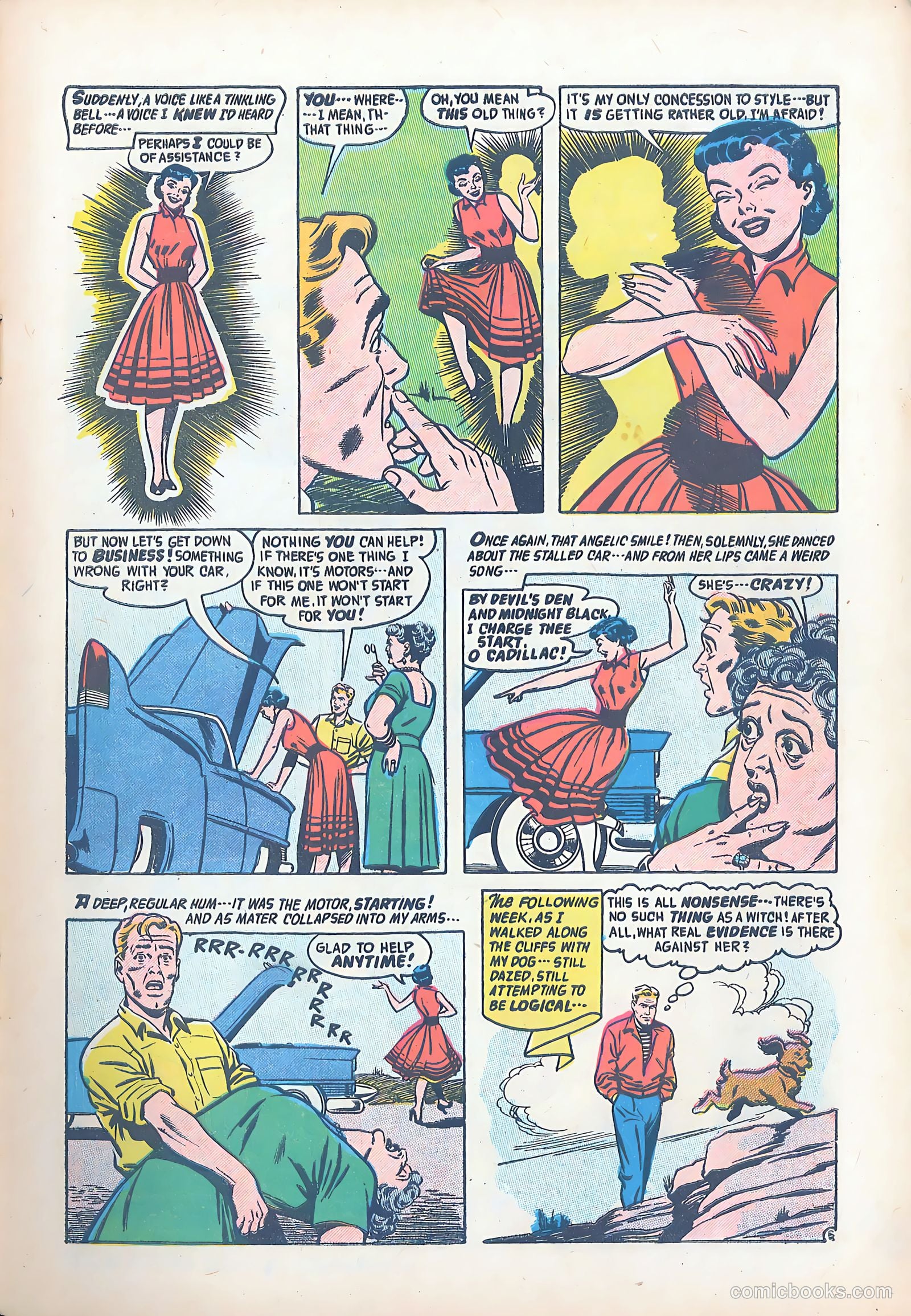 Adventures into the Unknown #79 (1956) — page 7 of 36