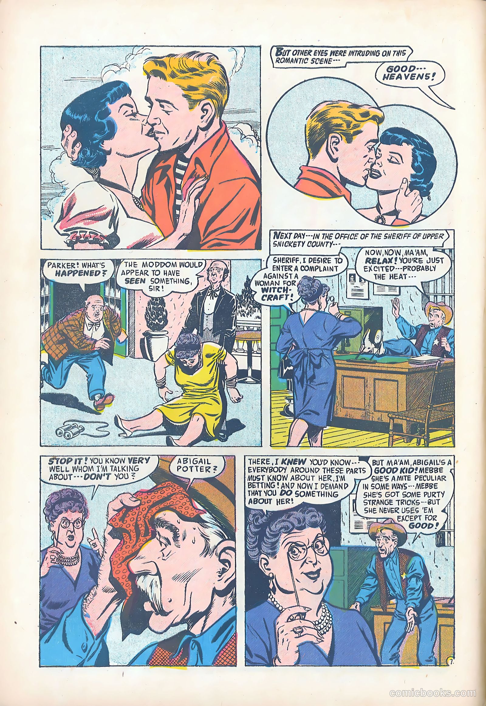 Adventures into the Unknown #79 (1956) — page 10 of 36