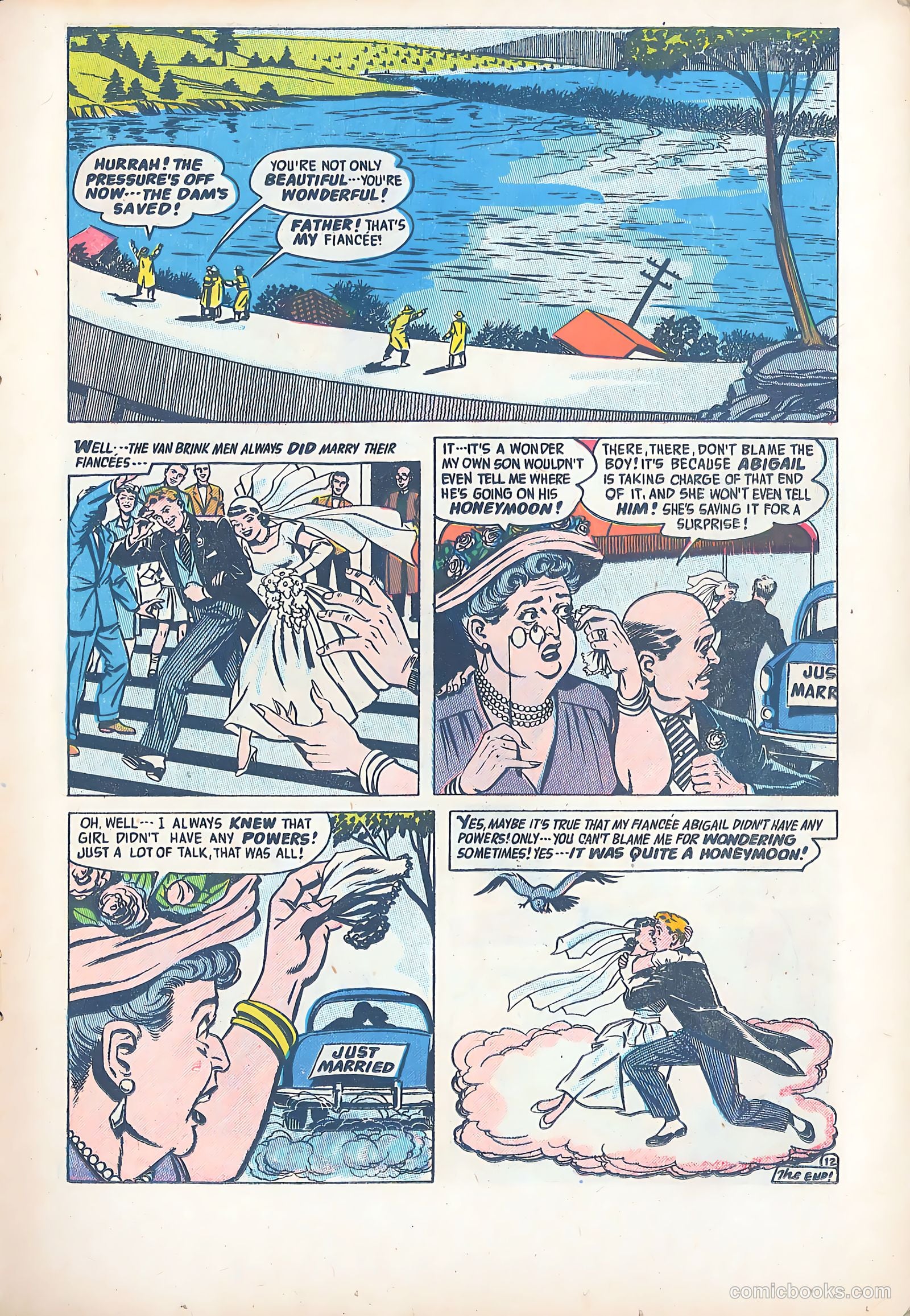 Adventures into the Unknown #79 (1956) — page 15 of 36