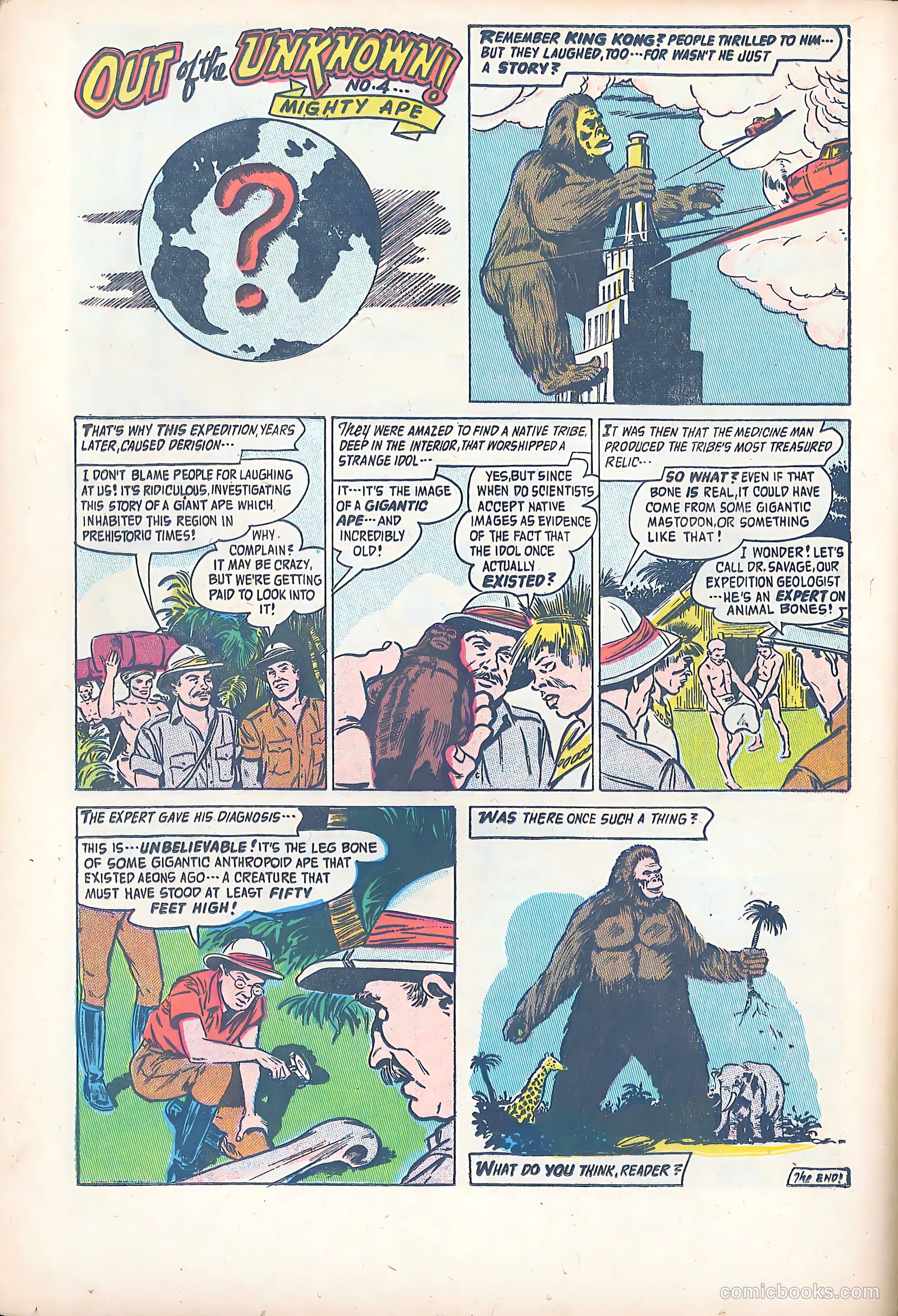 Adventures into the Unknown #79 (1956) — page 16 of 36