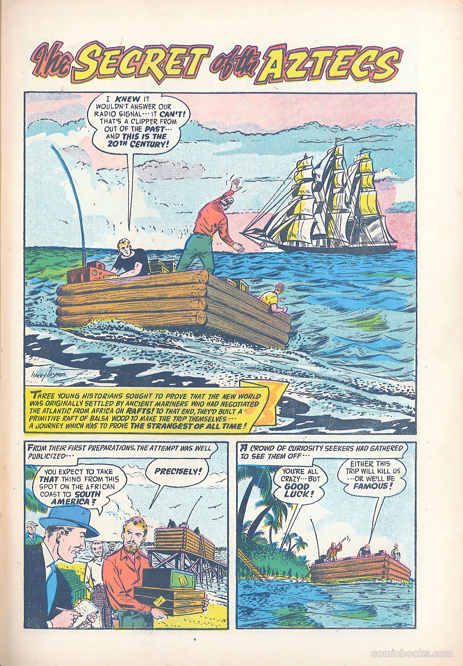 Adventures into the Unknown #79 (1956) — page 27 of 36