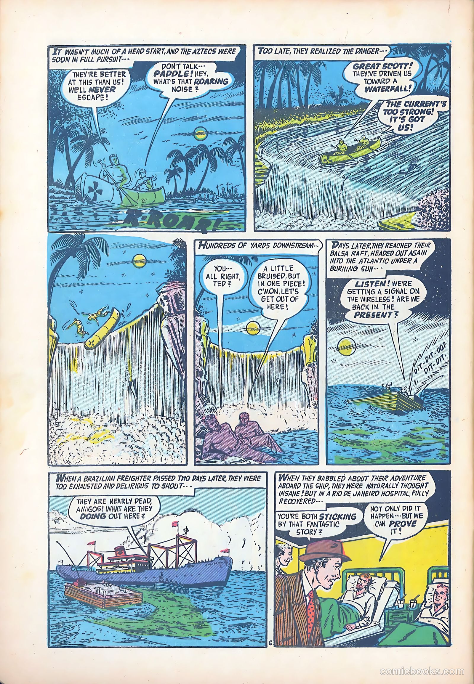 Adventures into the Unknown #79 (1956) — page 32 of 36