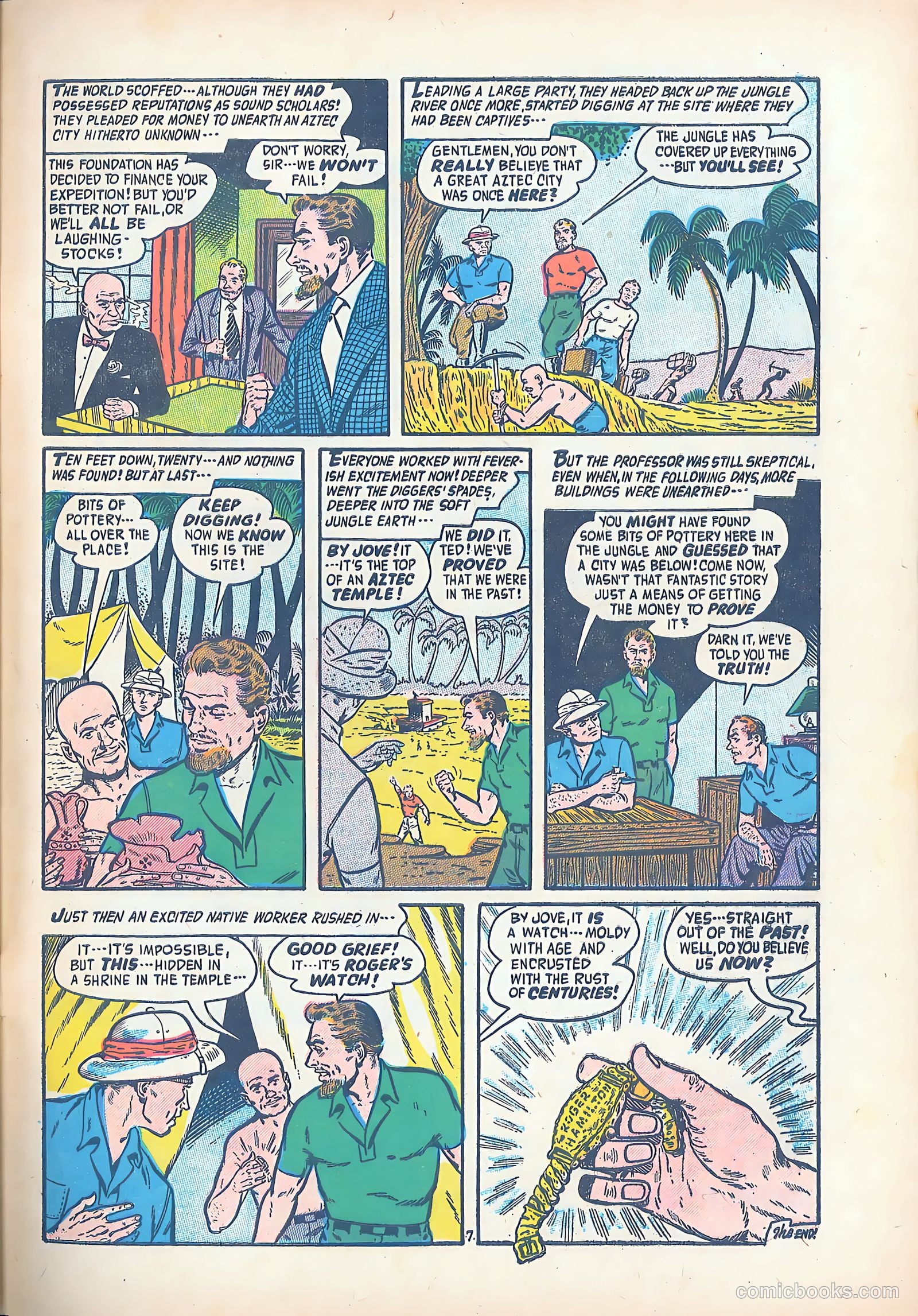 Adventures into the Unknown #79 (1956) — page 33 of 36