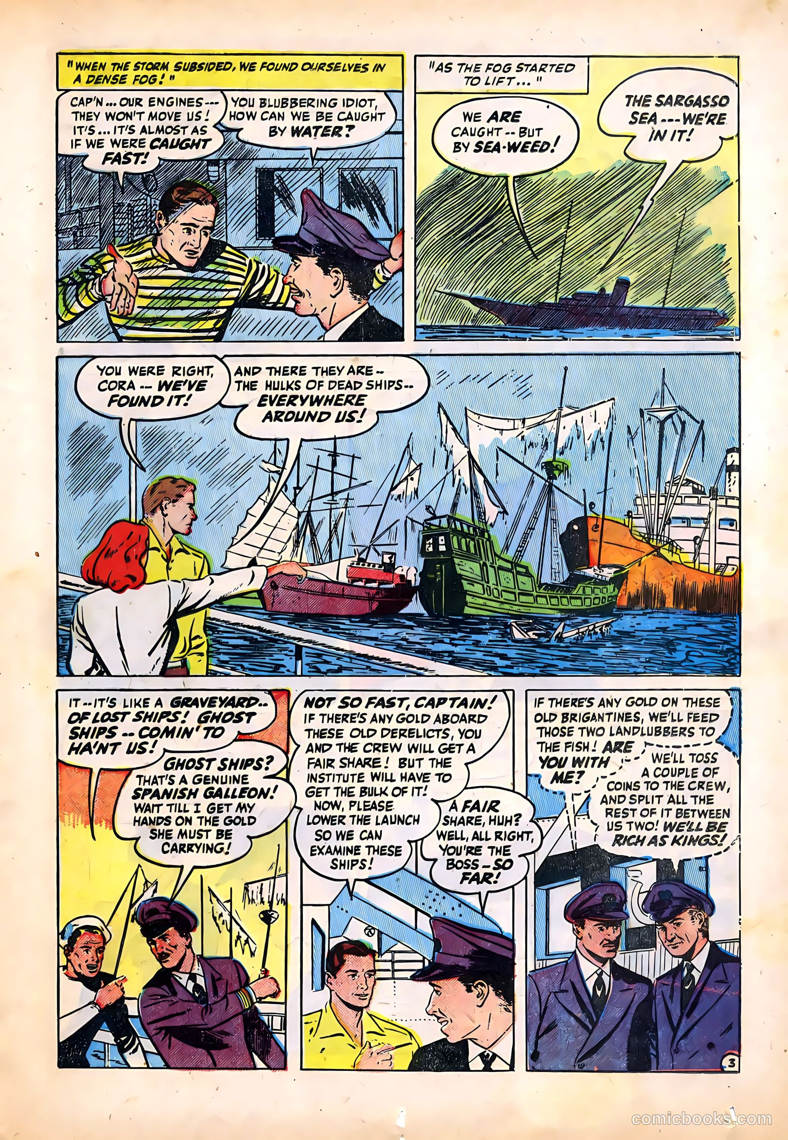 Adventures into the Unknown #8 (1949) — page 35 of 52