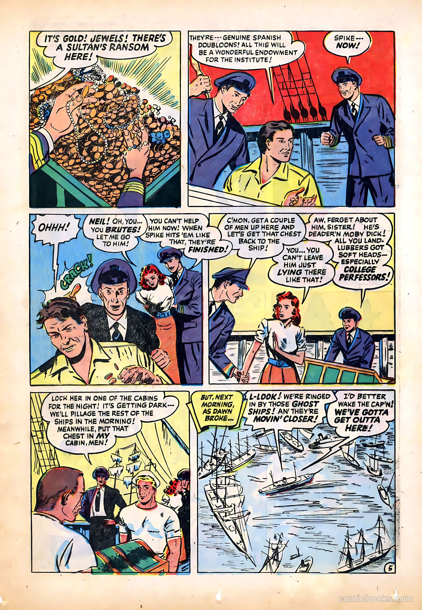 Adventures into the Unknown #8 (1949) — page 37 of 52