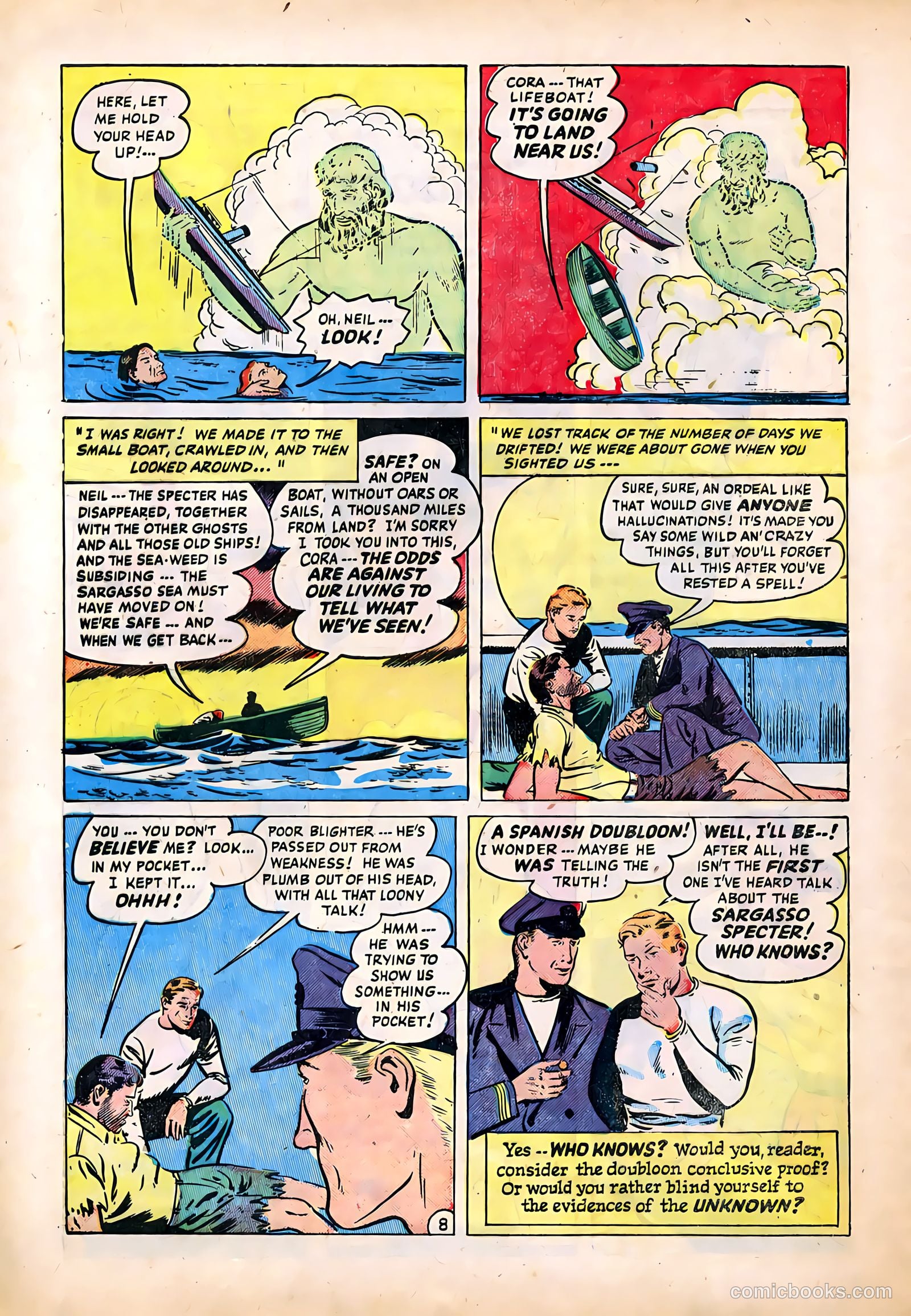 Adventures into the Unknown #8 (1949) — page 40 of 52