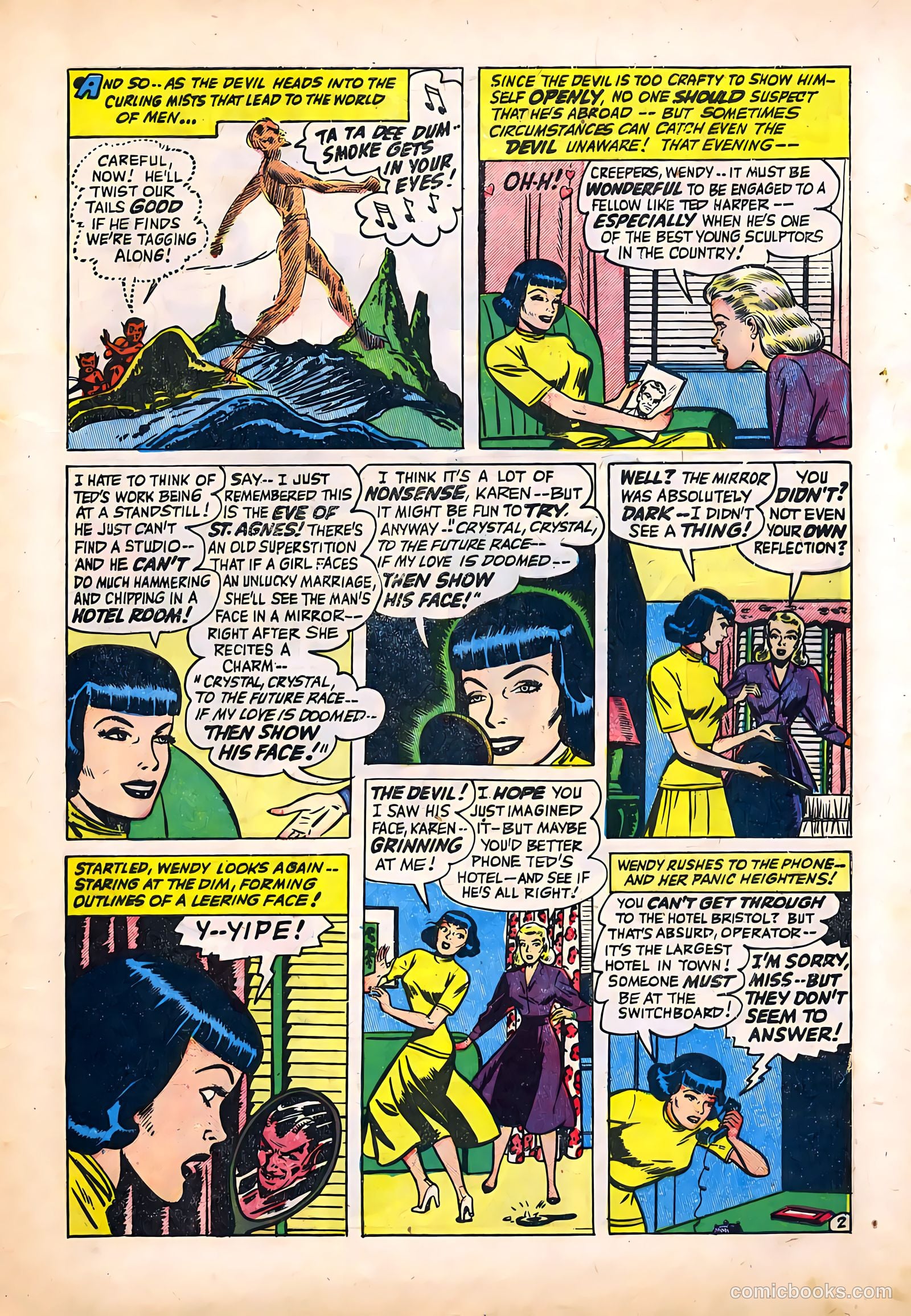 Adventures into the Unknown #8 (1949) — page 43 of 52