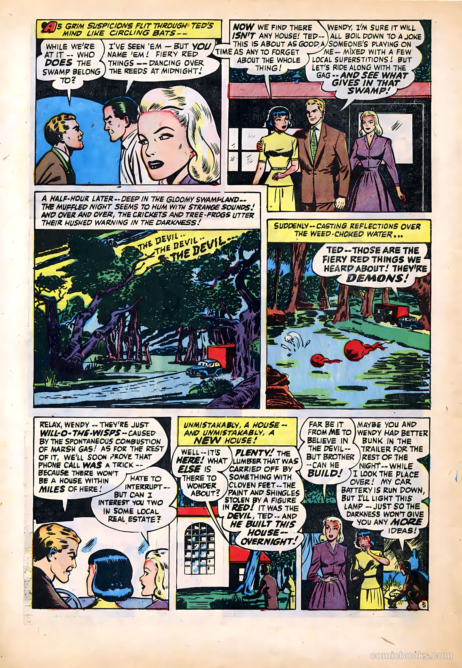 Adventures into the Unknown #8 (1949) — page 46 of 52