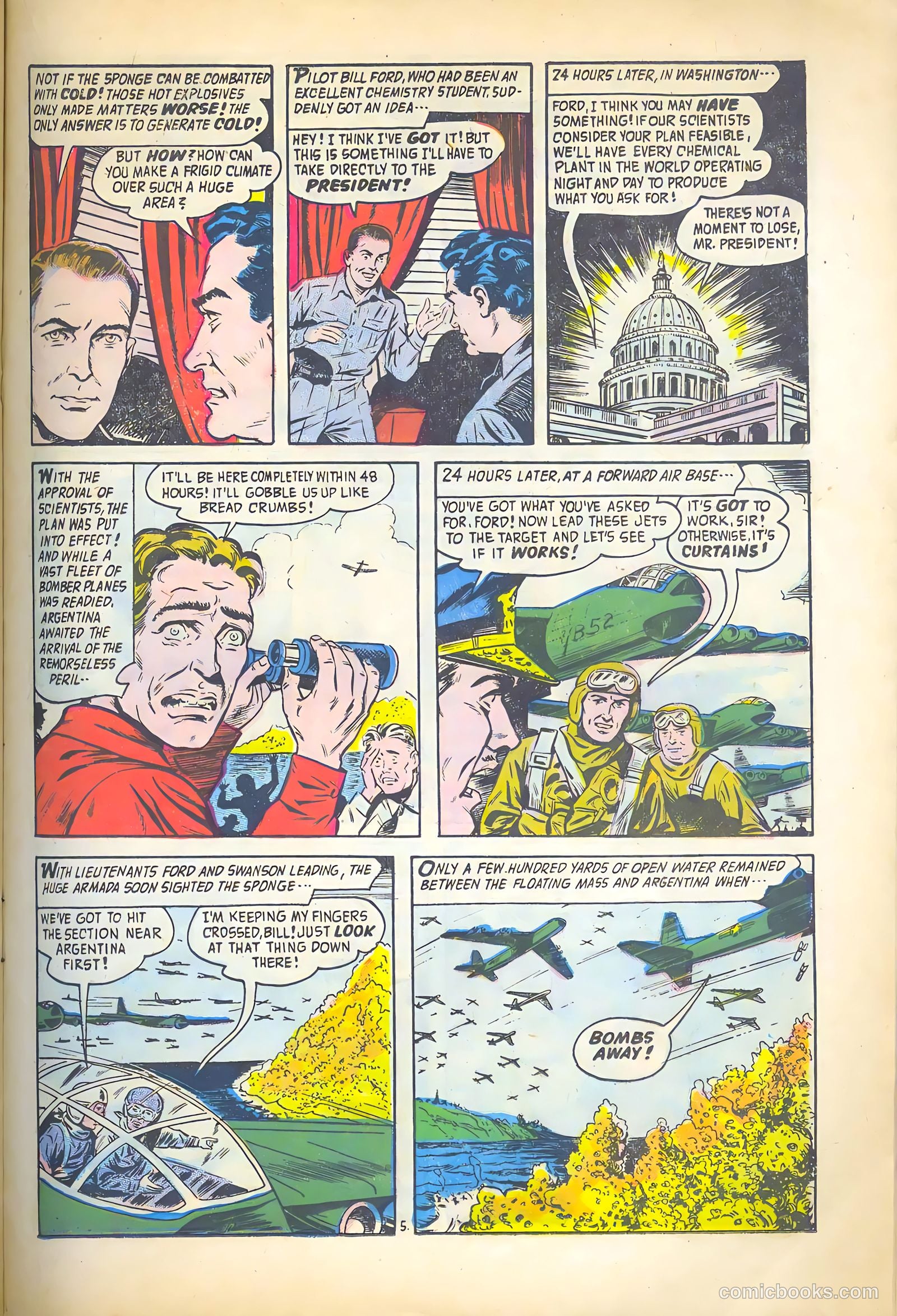 Adventures into the Unknown #80 (1957) — page 21 of 36
