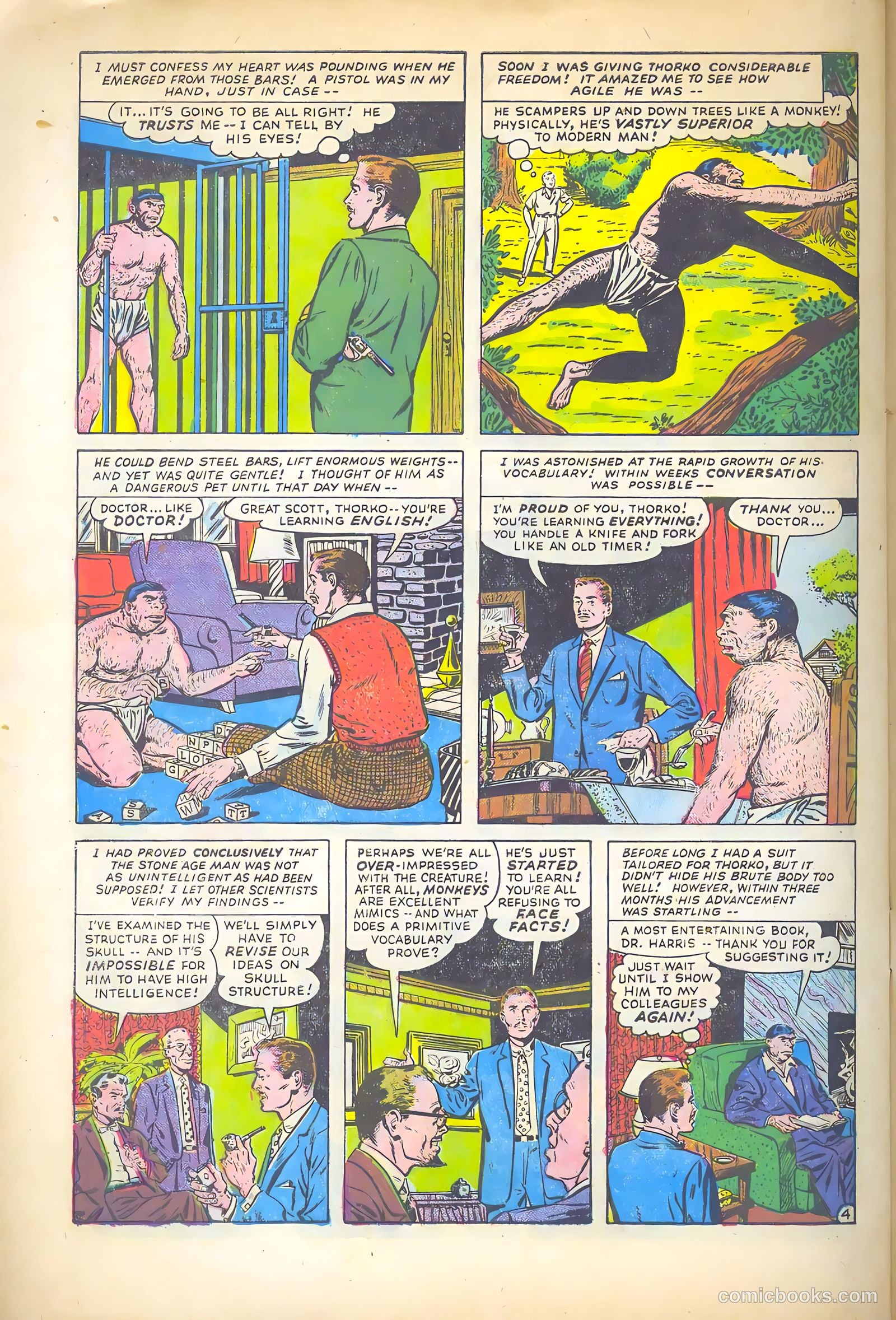 Adventures into the Unknown #80 (1957) — page 28 of 36