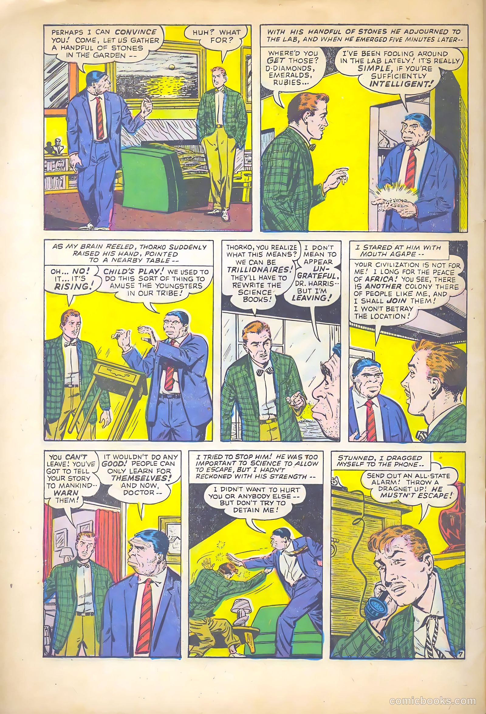 Adventures into the Unknown #80 (1957) — page 32 of 36