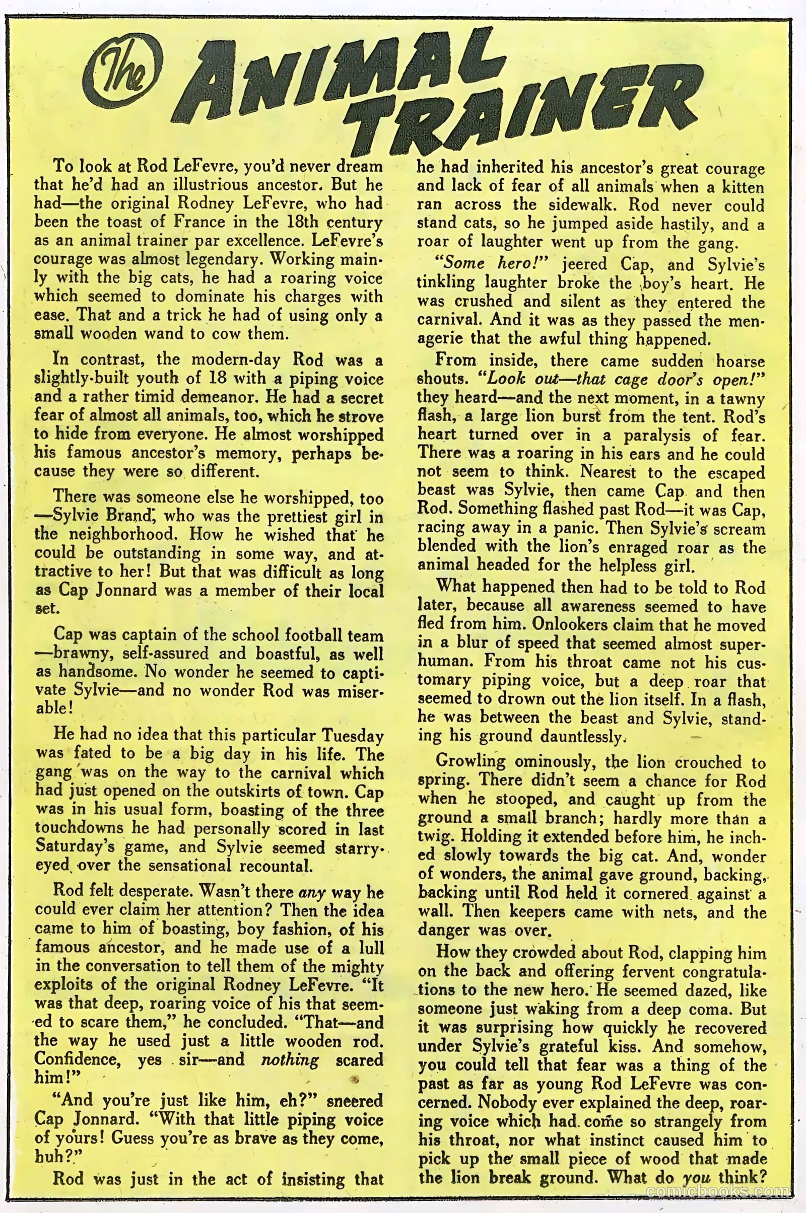 Adventures into the Unknown #81 (1957) — page 12 of 36