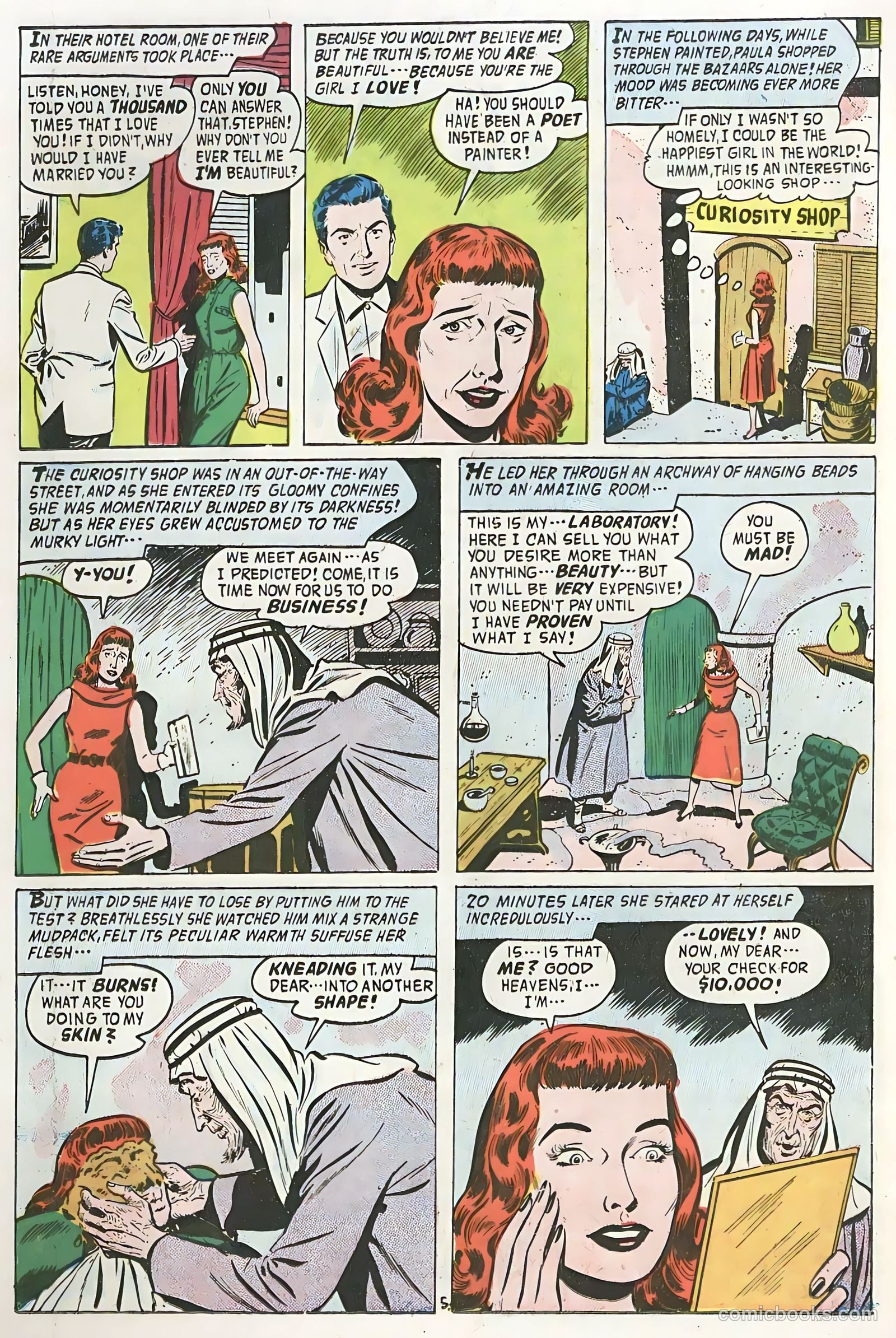 Adventures into the Unknown #81 (1957) — page 18 of 36