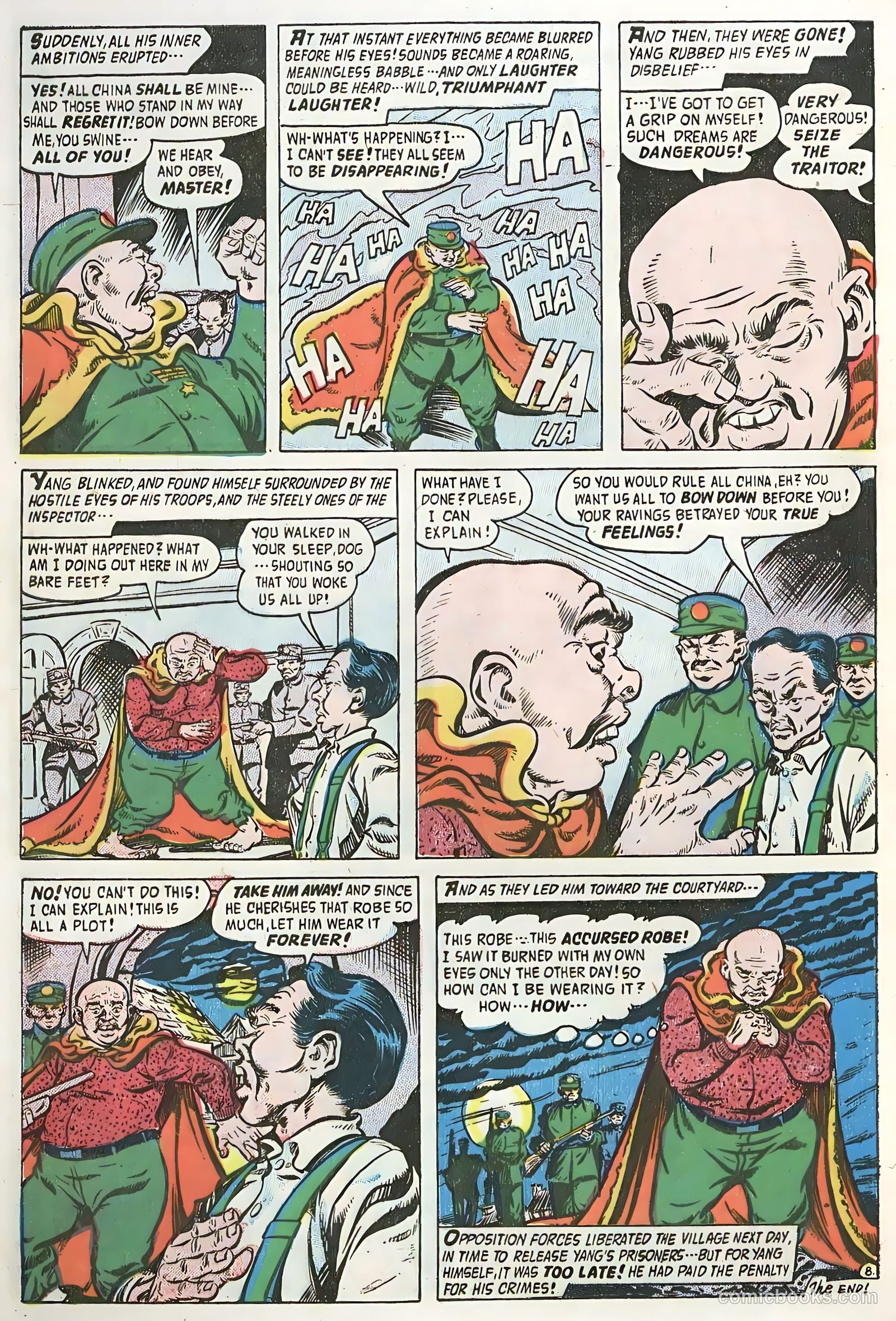 Adventures into the Unknown #81 (1957) — page 32 of 36