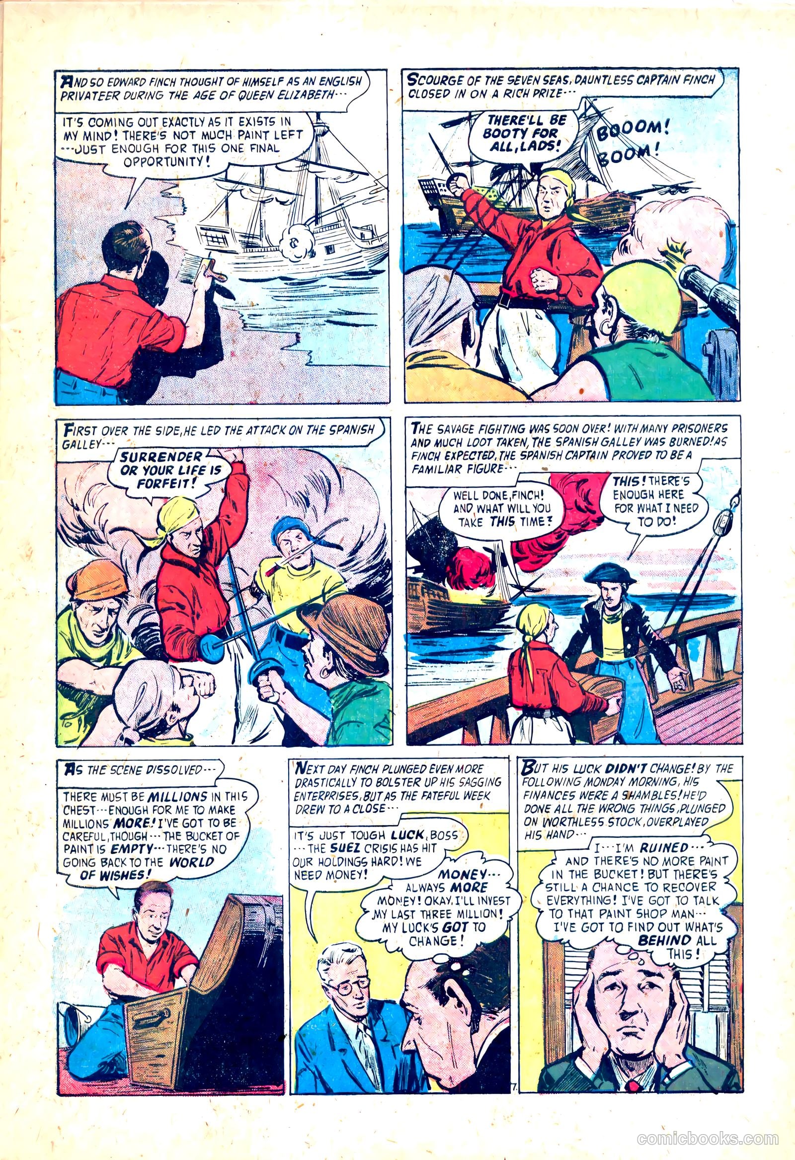 Adventures into the Unknown #82 (1957) — page 9 of 36