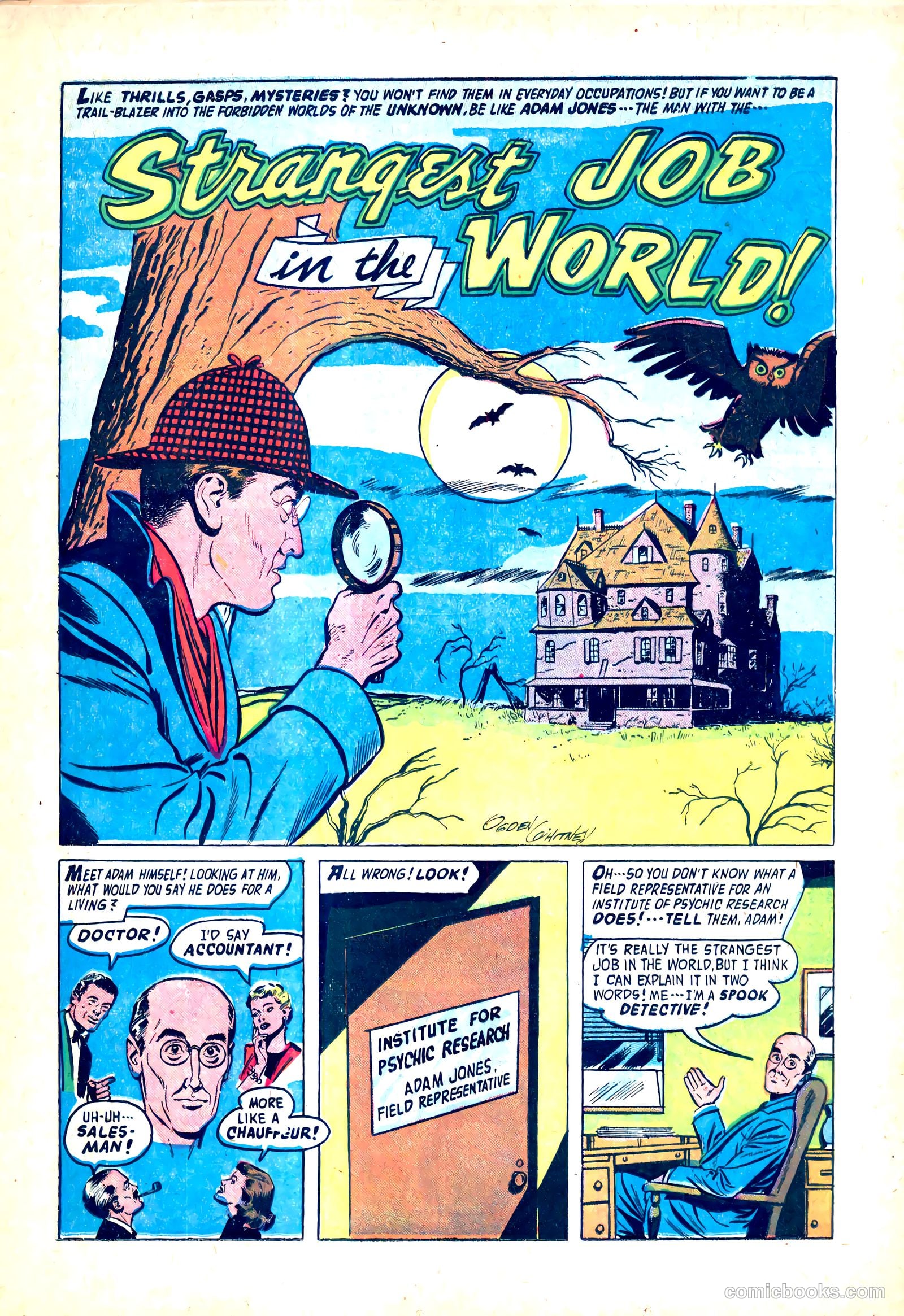 Adventures into the Unknown #82 (1957) — page 13 of 36