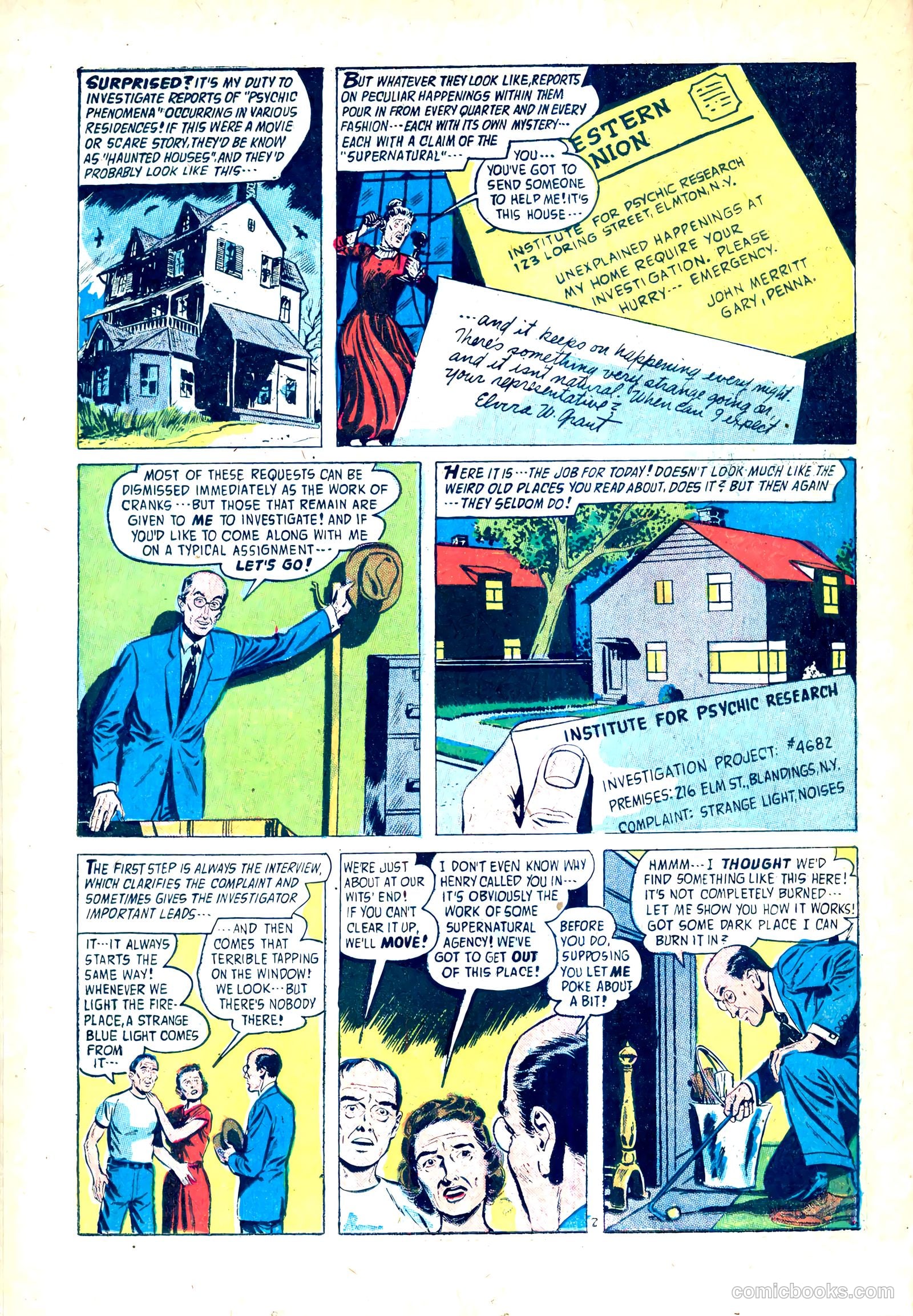 Adventures into the Unknown #82 (1957) — page 14 of 36