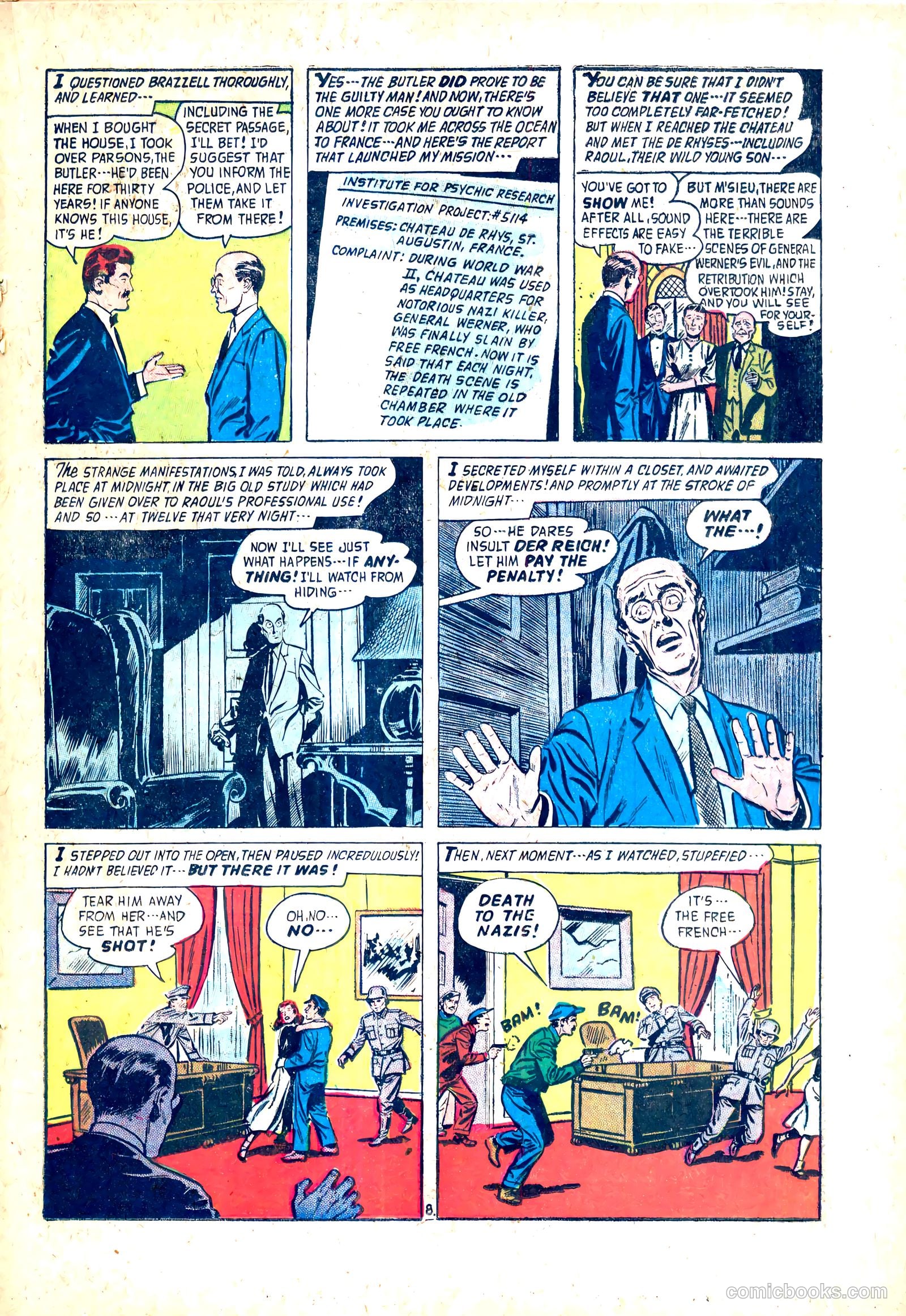 Adventures into the Unknown #82 (1957) — page 21 of 36