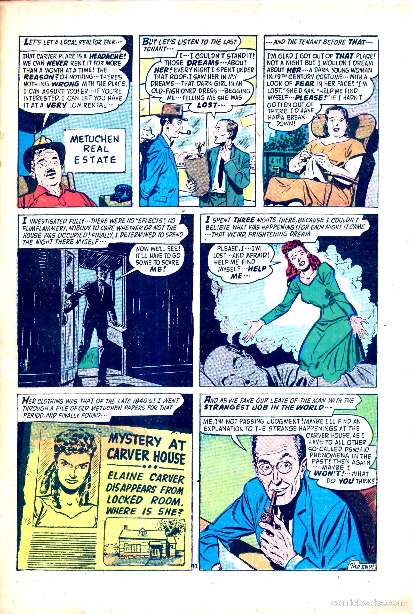 Adventures into the Unknown #82 (1957) — page 23 of 36