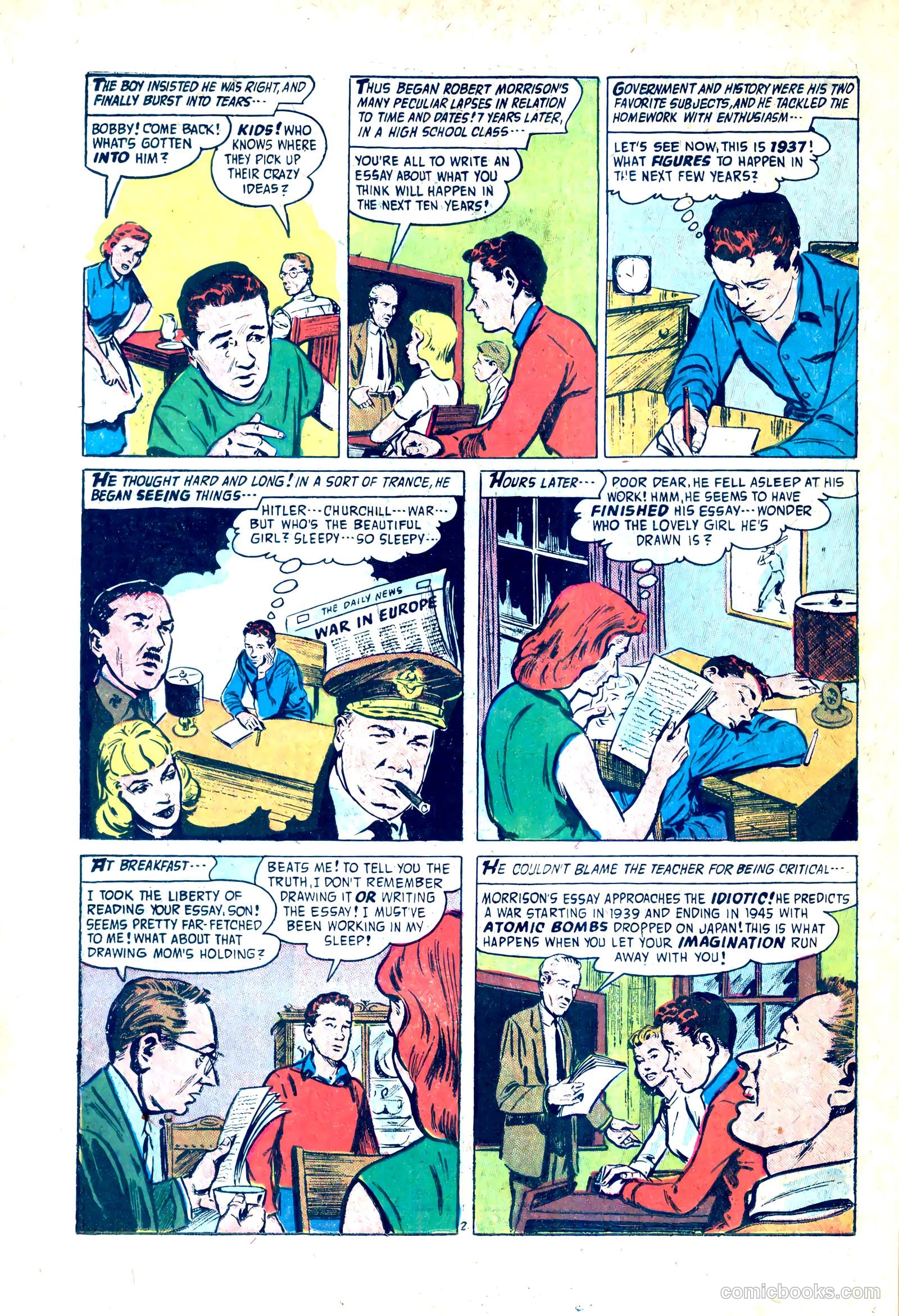 Adventures into the Unknown #82 (1957) — page 26 of 36