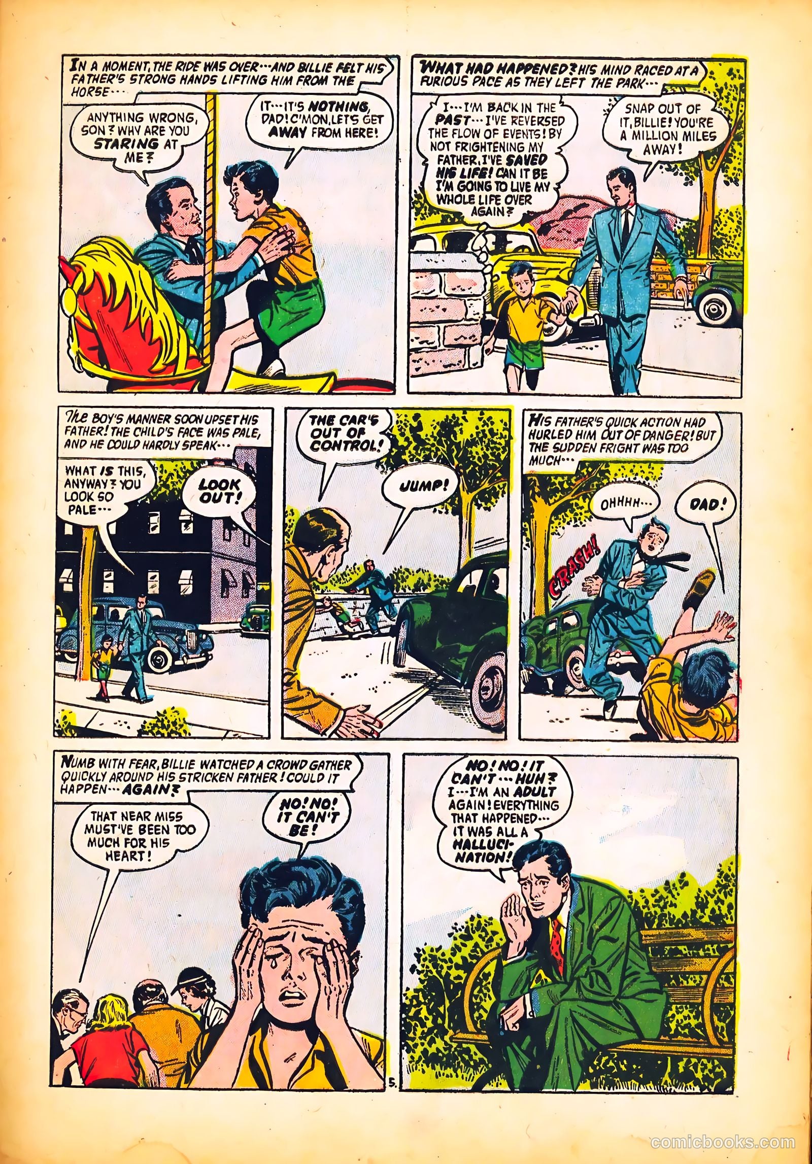 Adventures into the Unknown #83 (1957) — page 7 of 36