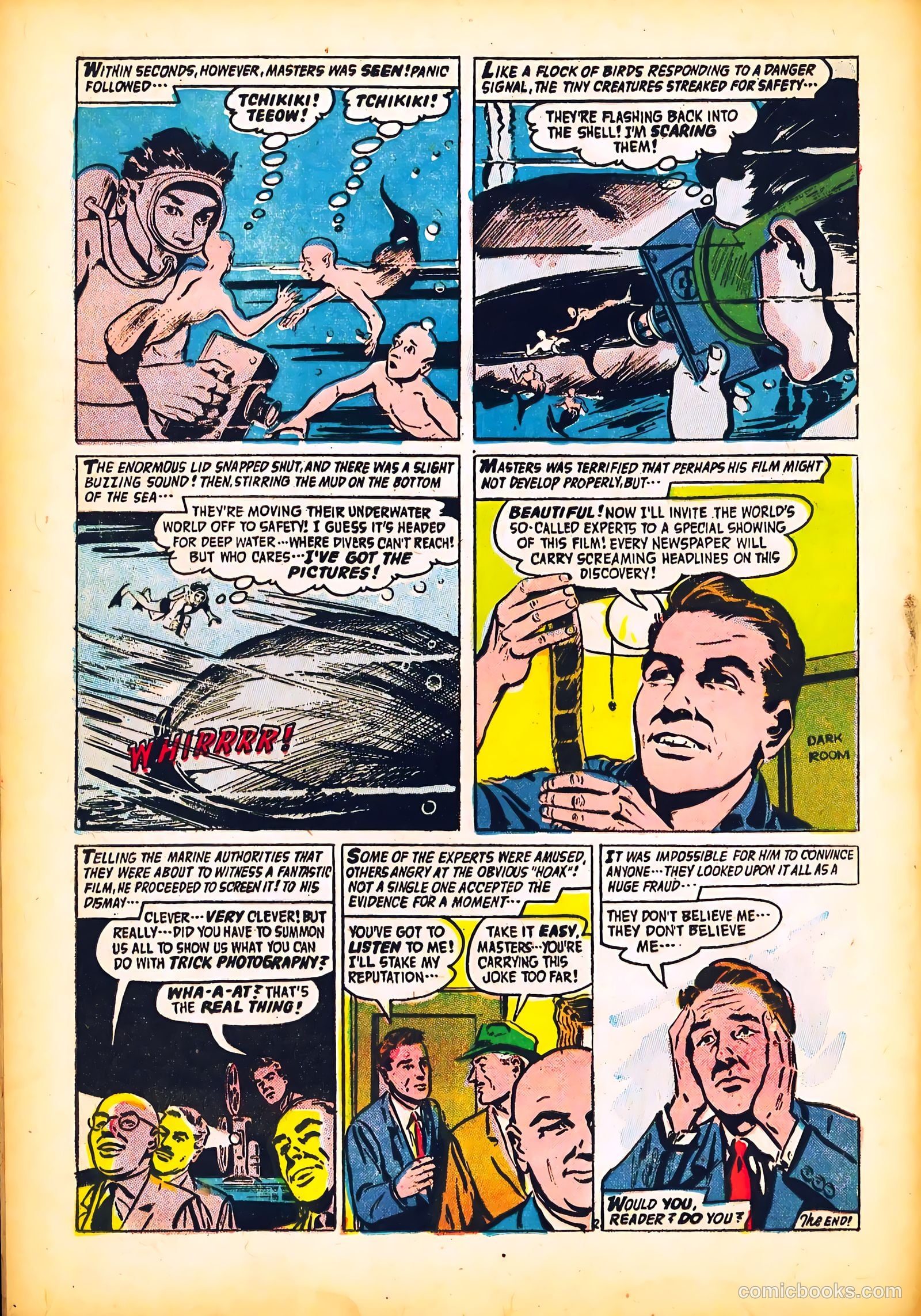 Adventures into the Unknown #83 (1957) — page 14 of 36