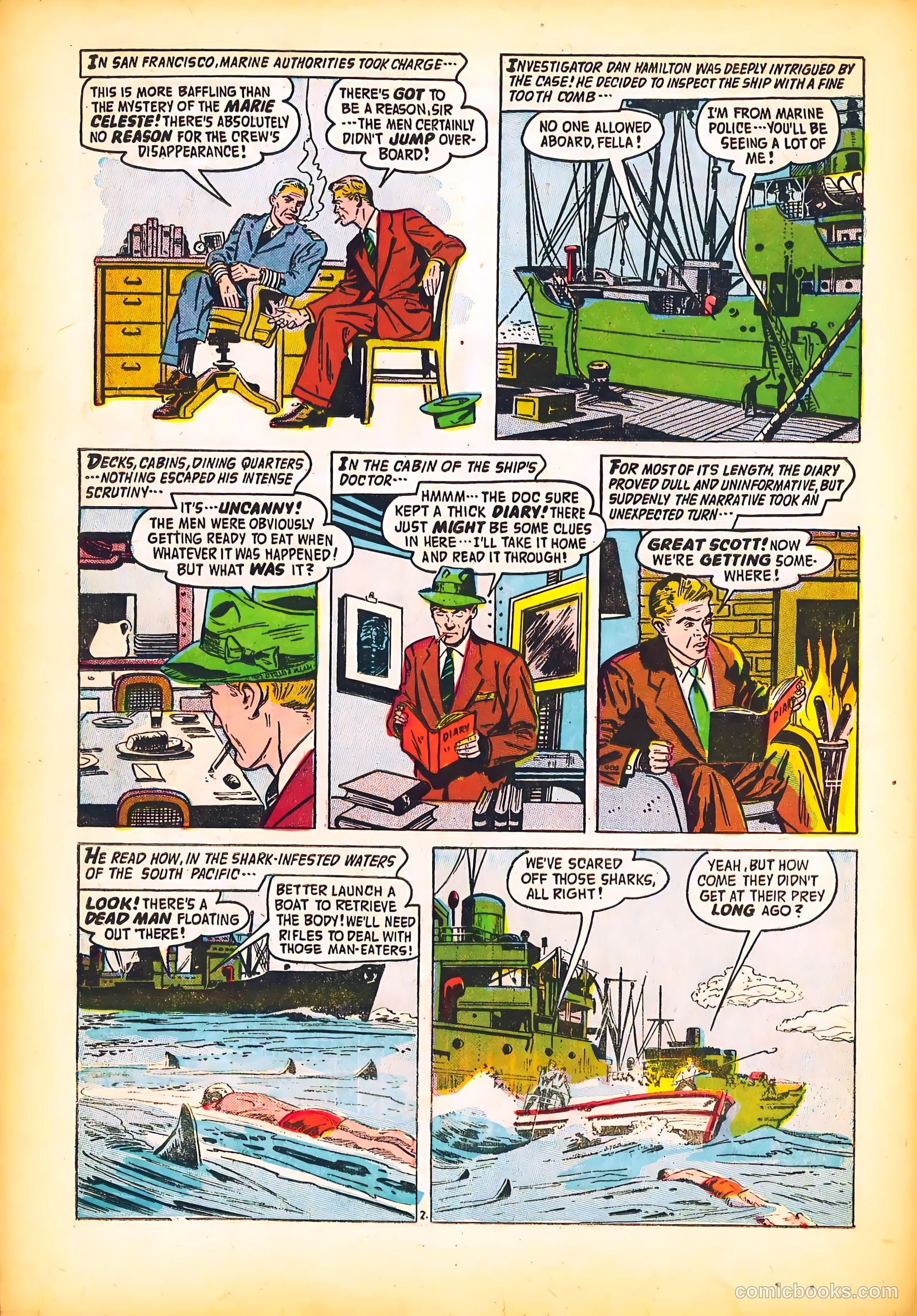 Adventures into the Unknown #83 (1957) — page 16 of 36