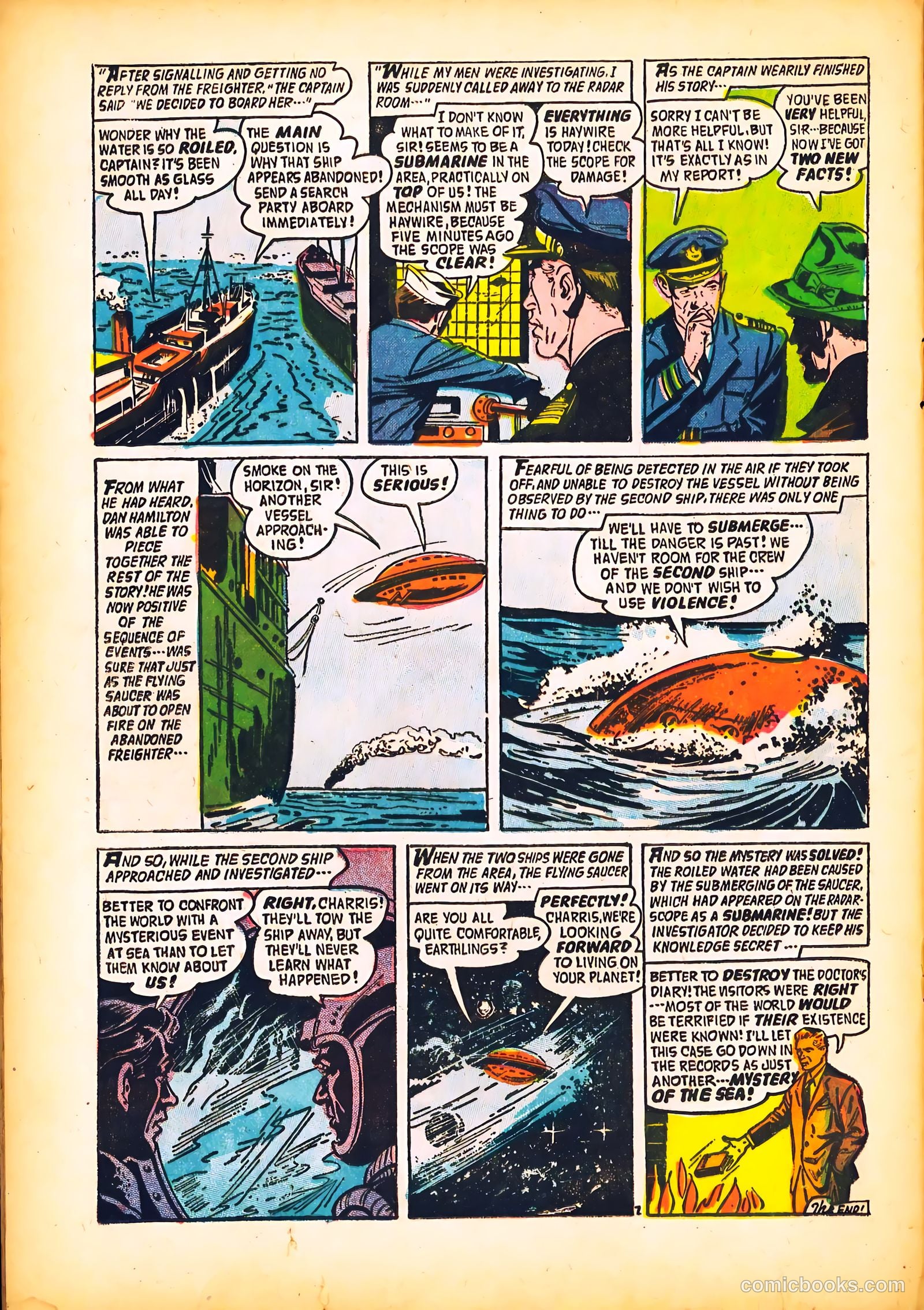 Adventures into the Unknown #83 (1957) — page 22 of 36