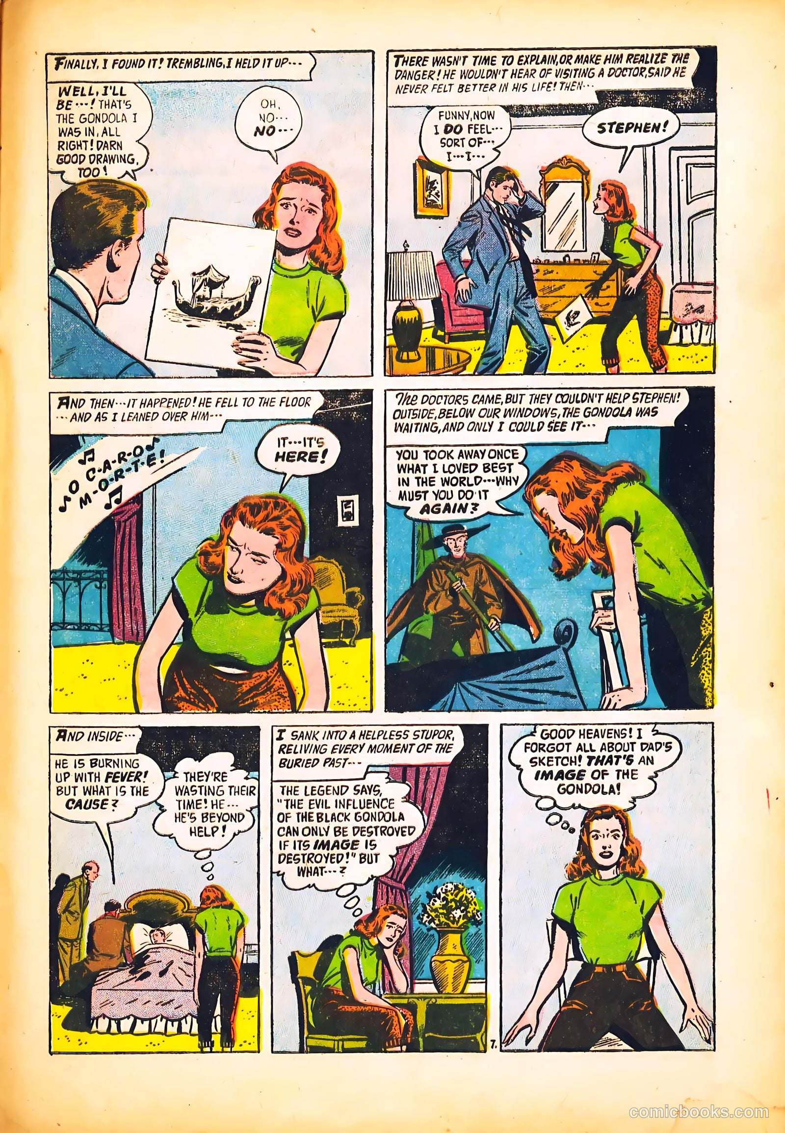 Adventures into the Unknown #83 (1957) — page 31 of 36