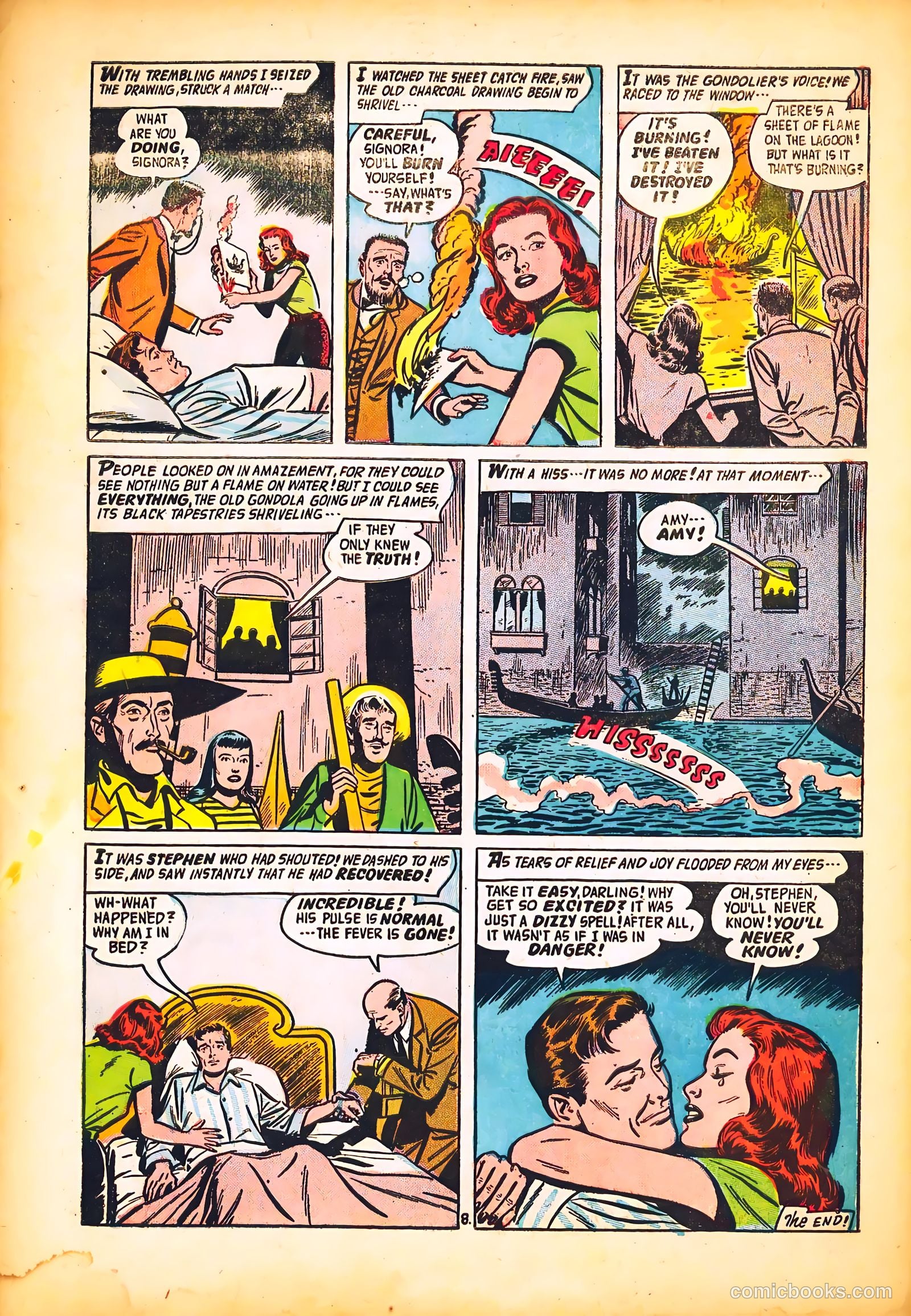 Adventures into the Unknown #83 (1957) — page 32 of 36