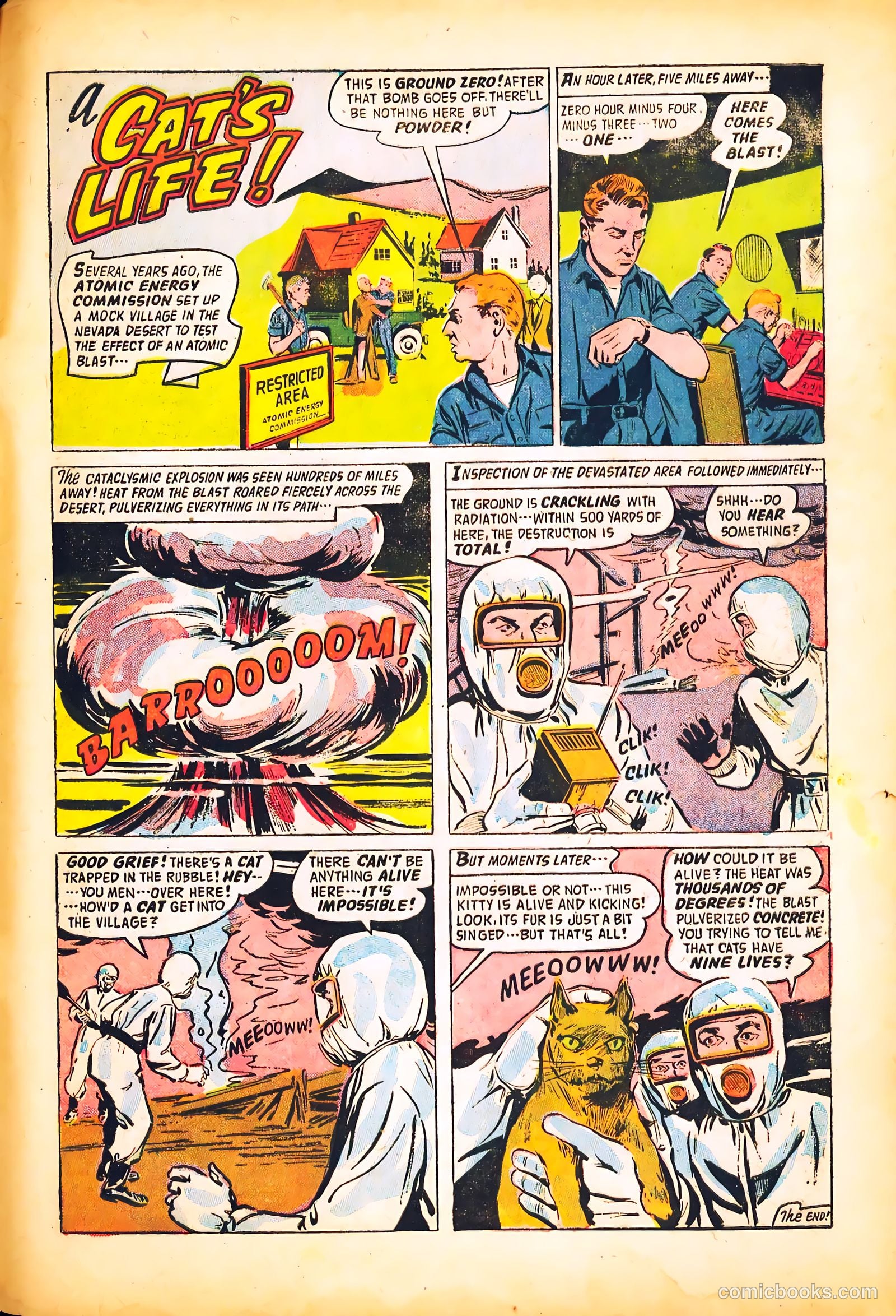 Adventures into the Unknown #83 (1957) — page 33 of 36