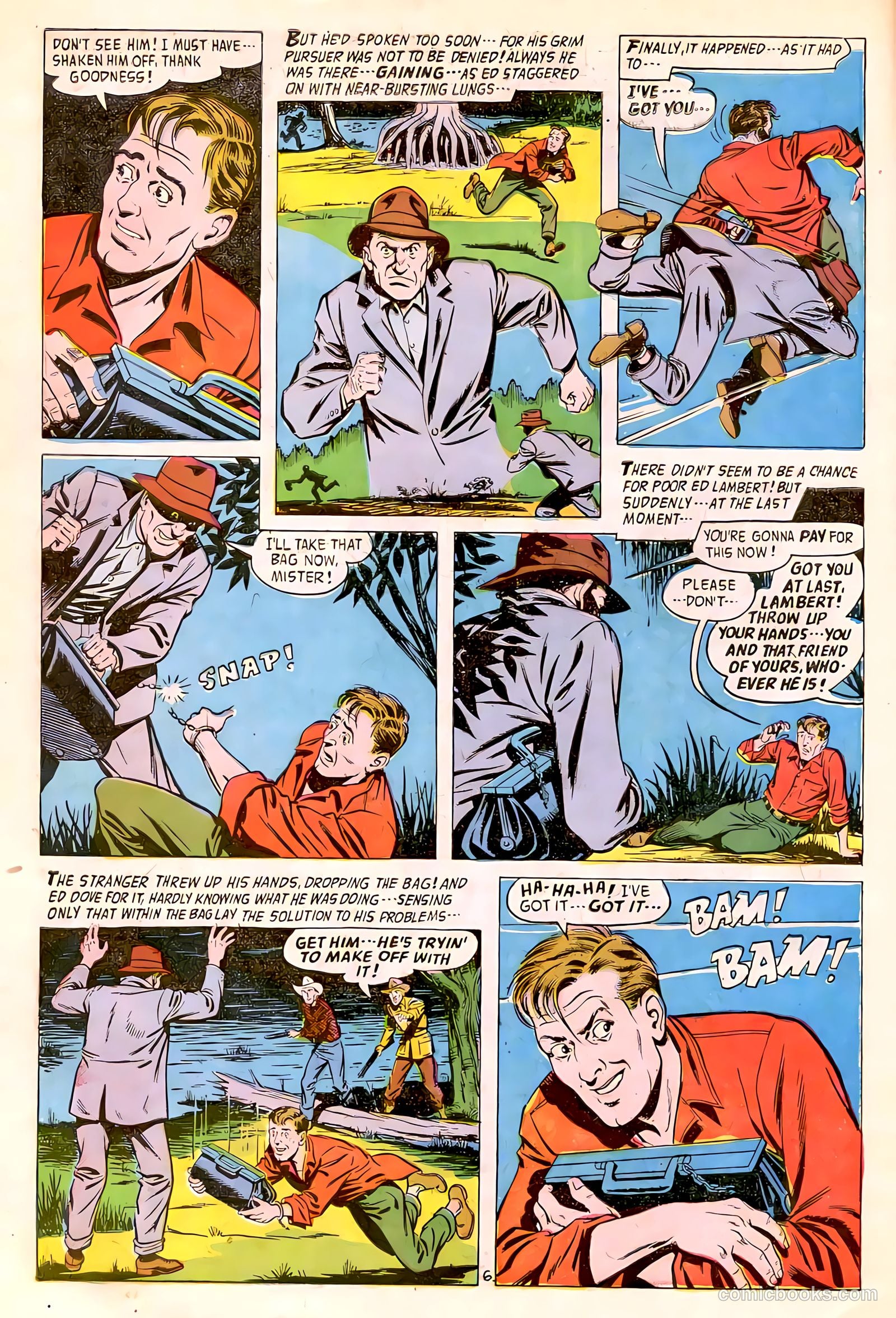 Adventures into the Unknown #84 (1957) — page 8 of 36