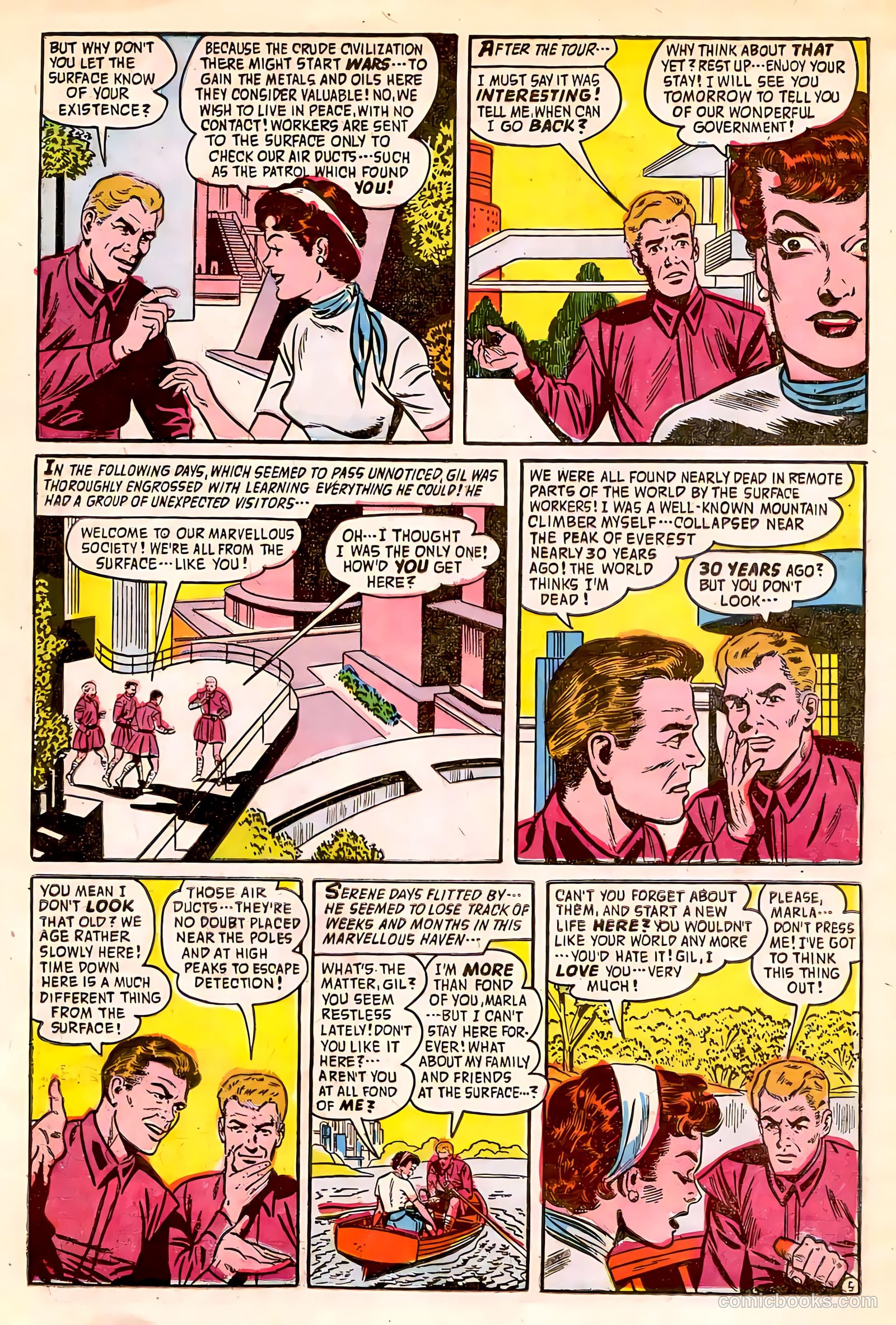 Adventures into the Unknown #84 (1957) — page 20 of 36