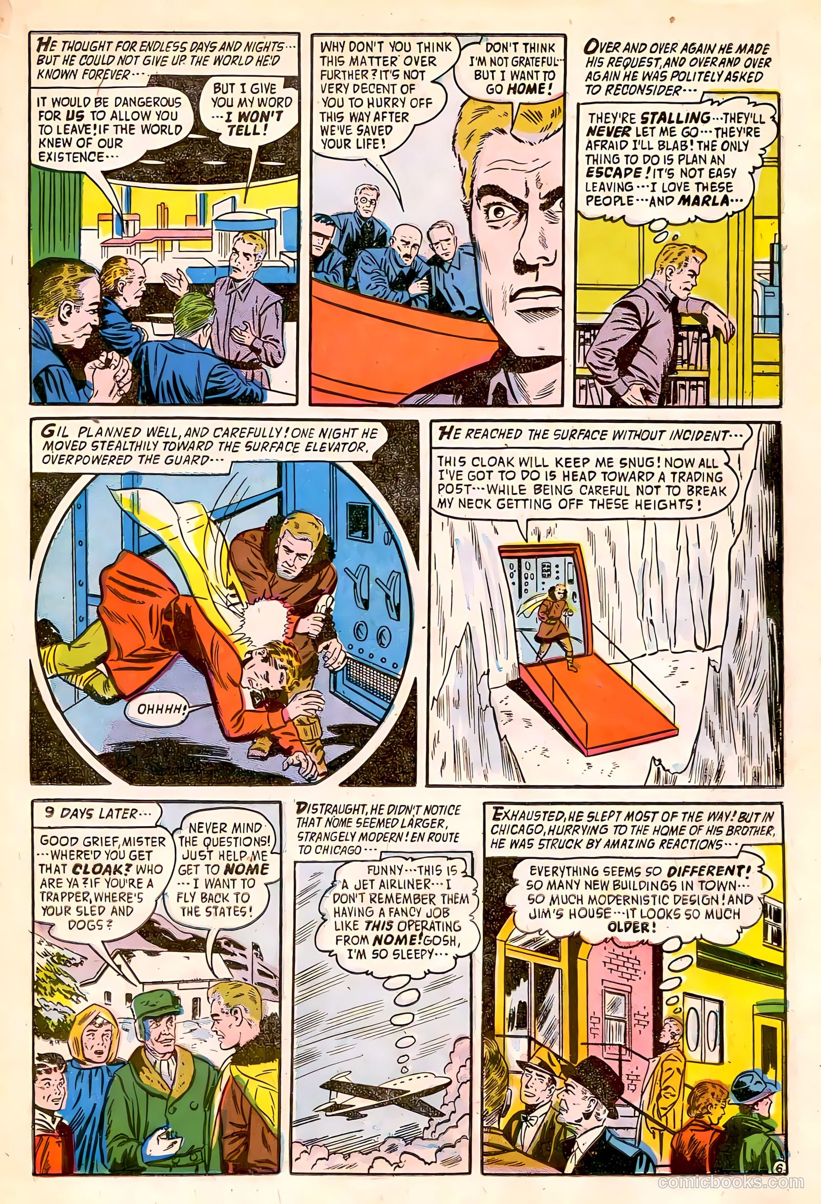 Adventures into the Unknown #84 (1957) — page 21 of 36