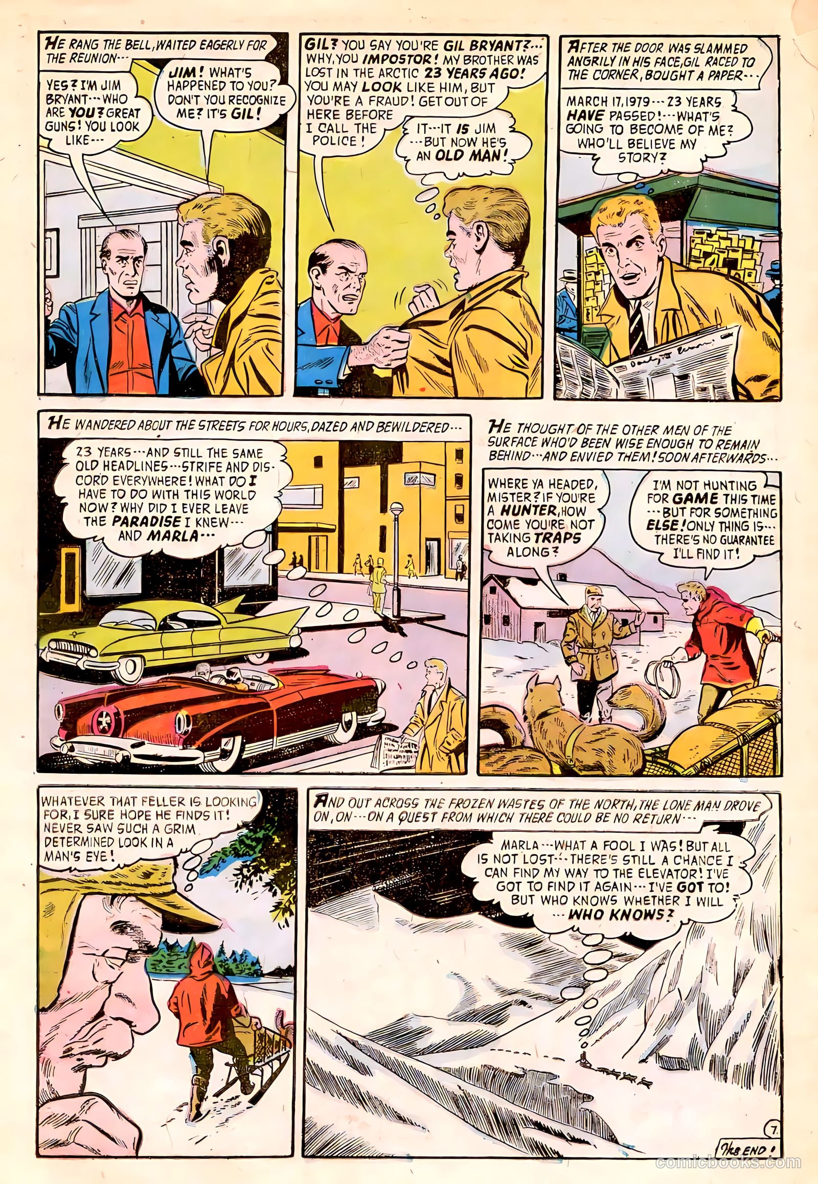 Adventures into the Unknown #84 (1957) — page 22 of 36