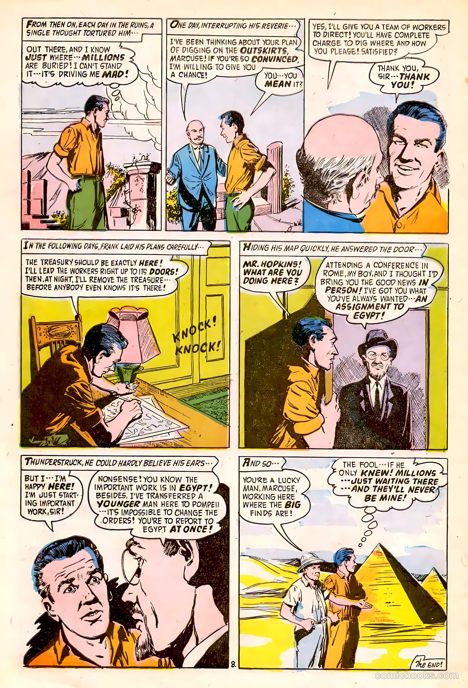 Adventures into the Unknown #84 (1957) — page 32 of 36