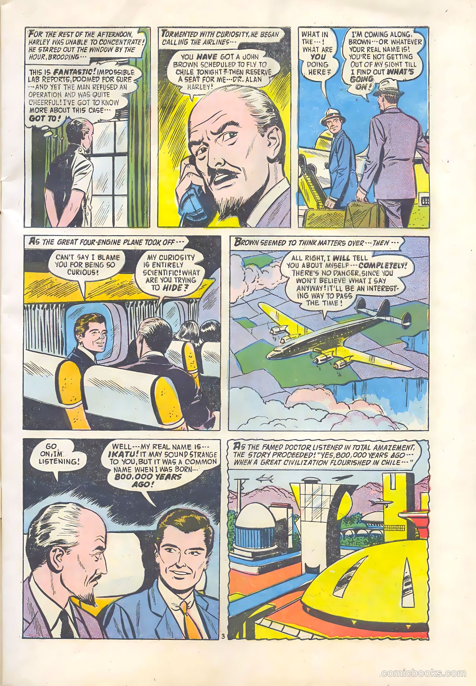 Adventures into the Unknown #85 (1957) — page 5 of 36