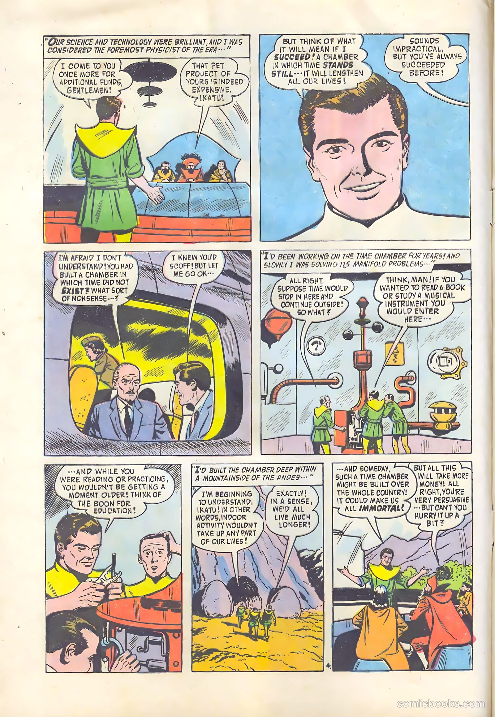 Adventures into the Unknown #85 (1957) — page 6 of 36