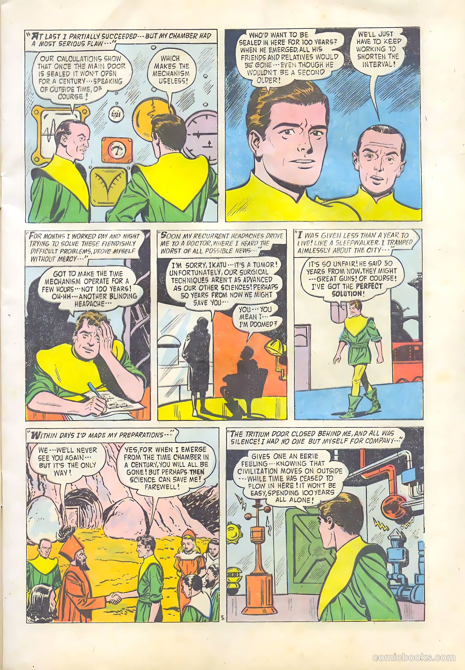 Adventures into the Unknown #85 (1957) — page 7 of 36