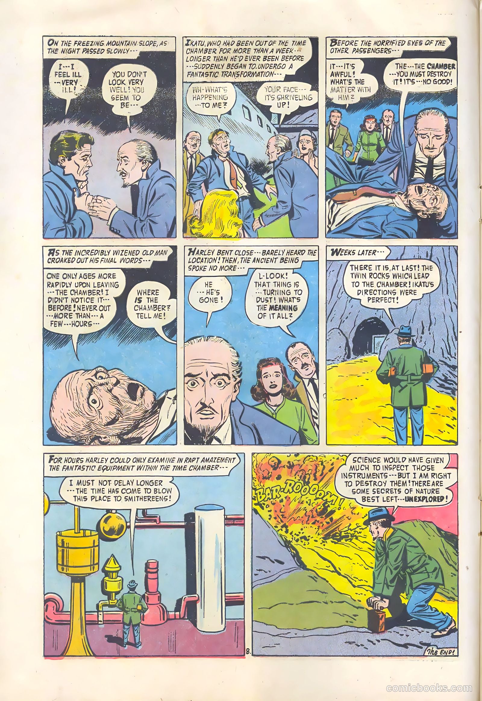 Adventures into the Unknown #85 (1957) — page 10 of 36