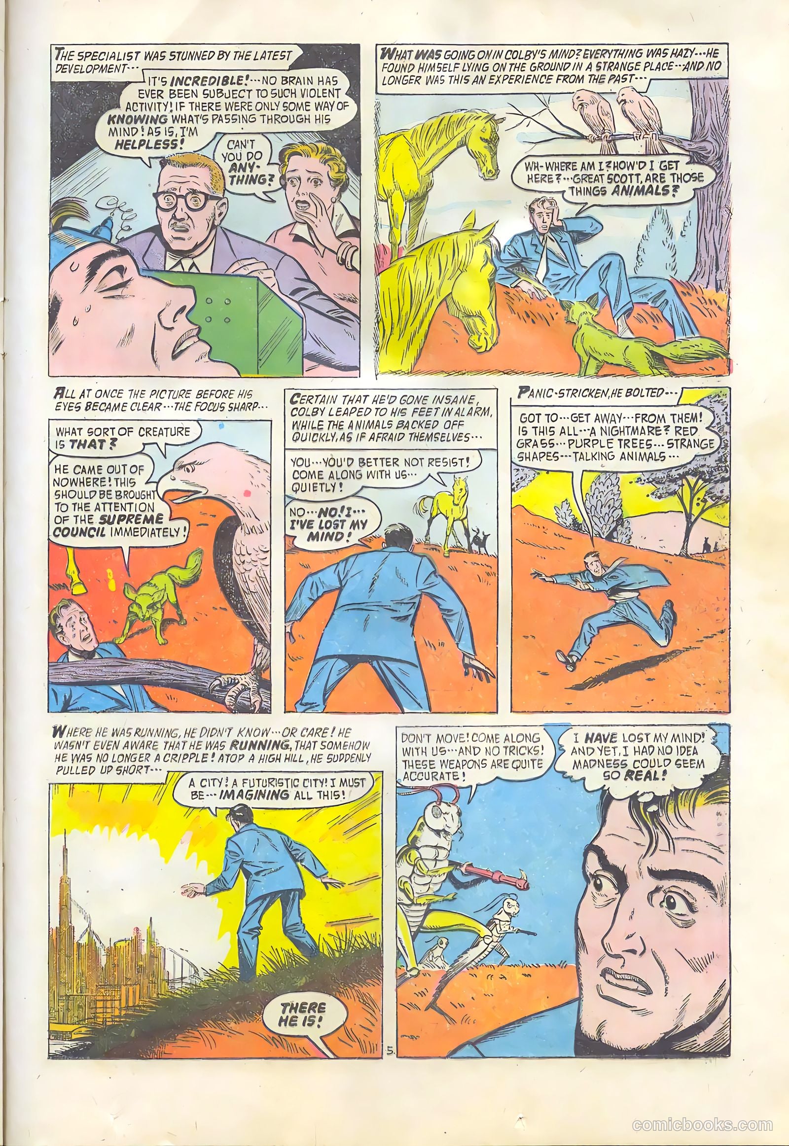 Adventures into the Unknown #85 (1957) — page 25 of 36