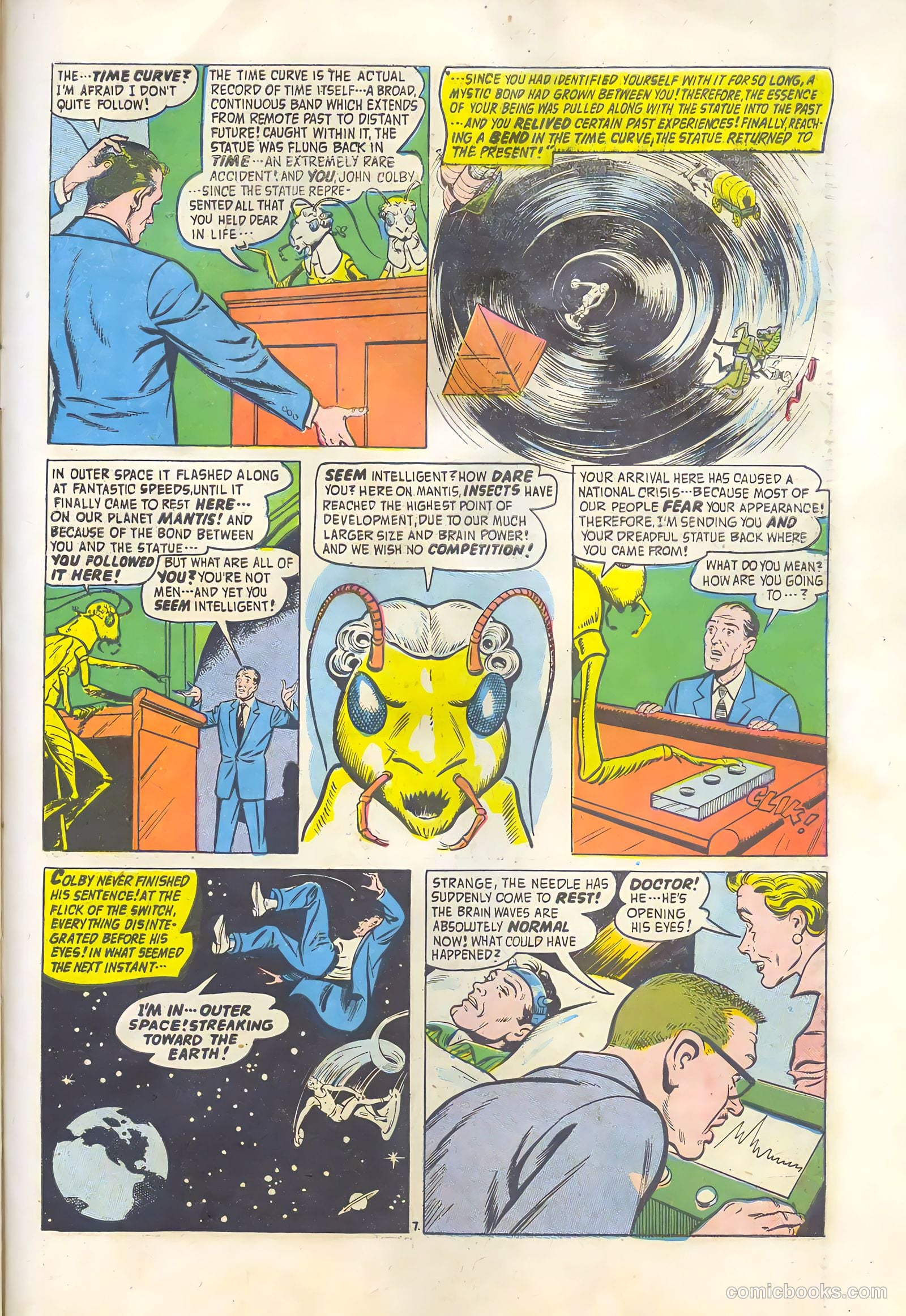 Adventures into the Unknown #85 (1957) — page 27 of 36