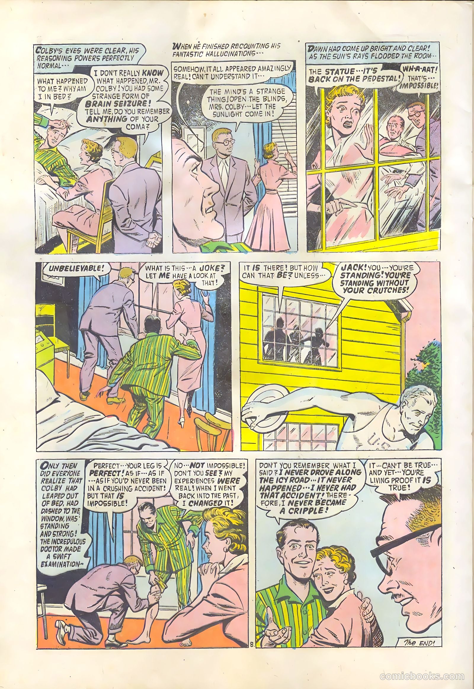 Adventures into the Unknown #85 (1957) — page 28 of 36