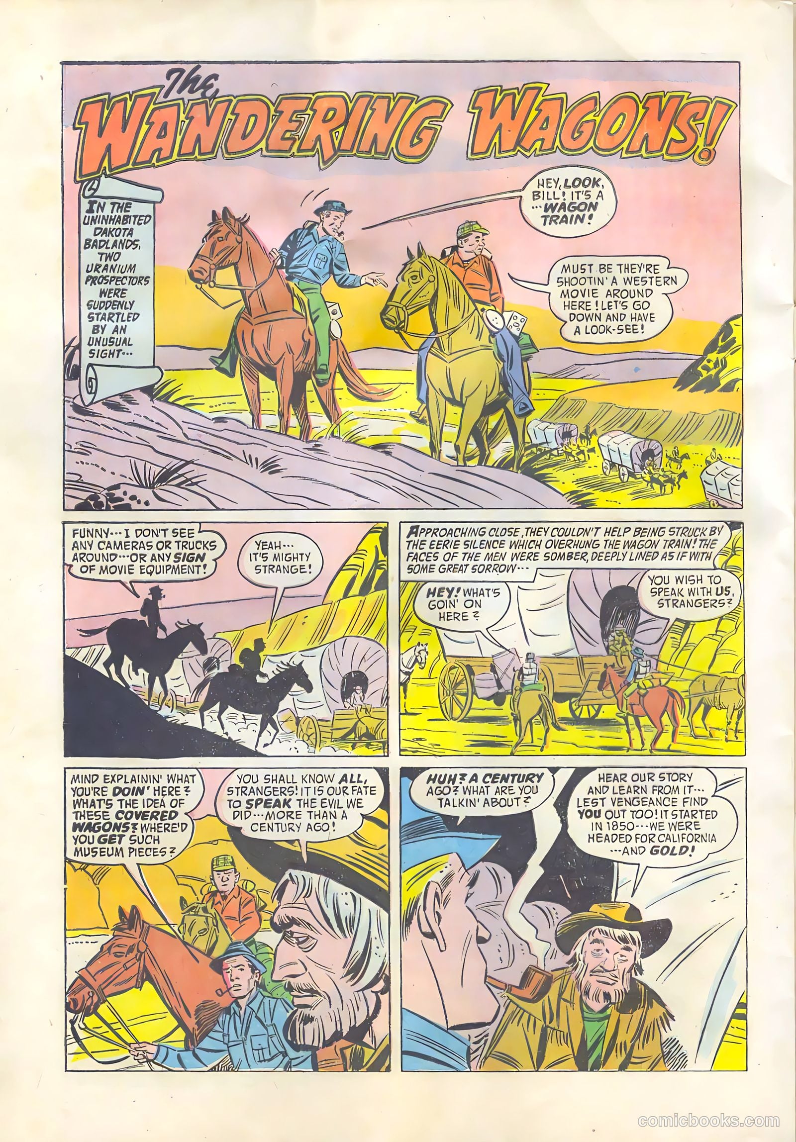 Adventures into the Unknown #85 (1957) — page 30 of 36