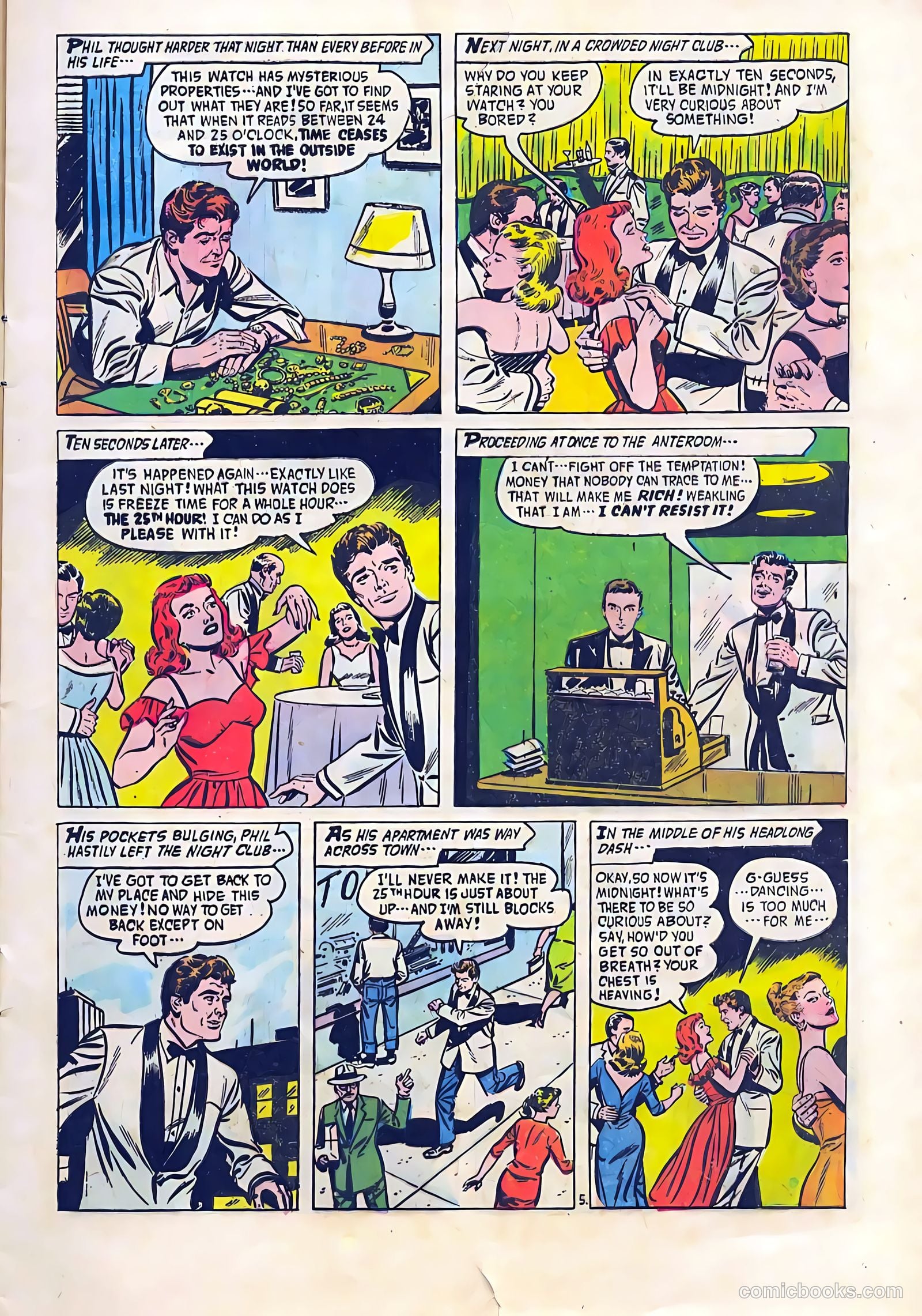 Adventures into the Unknown #86 (1957) — page 7 of 36